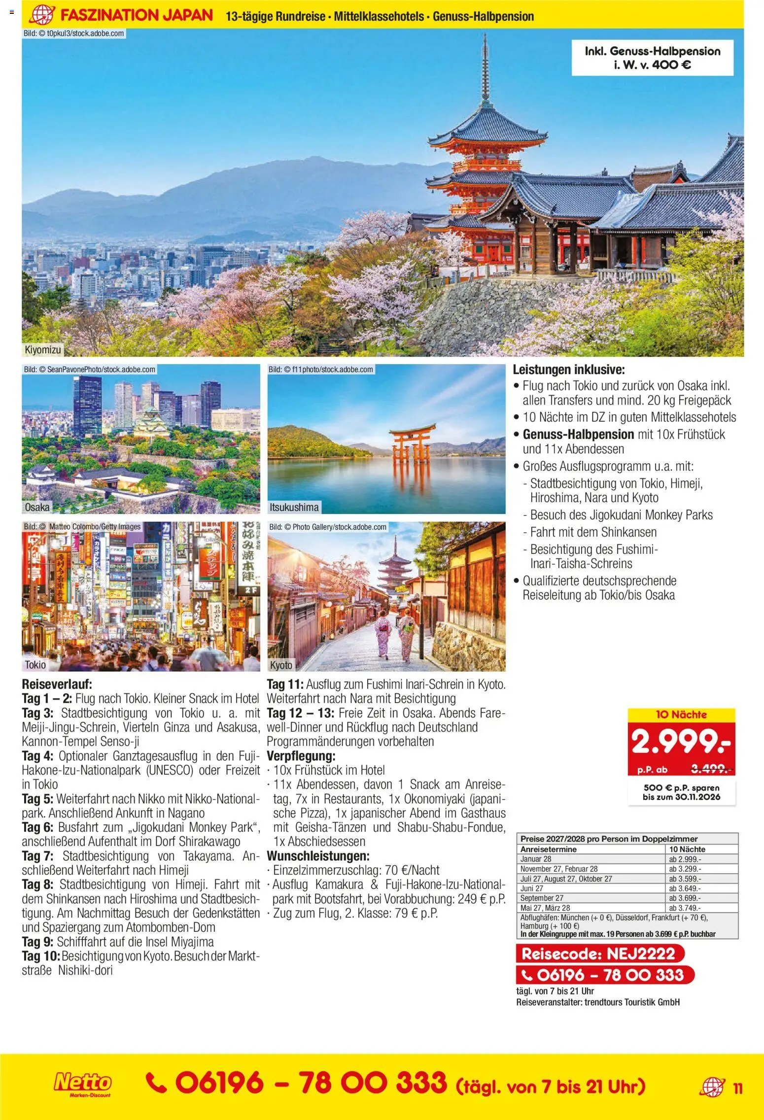 Netto Marken-Discount Reise-Sonderangebote
