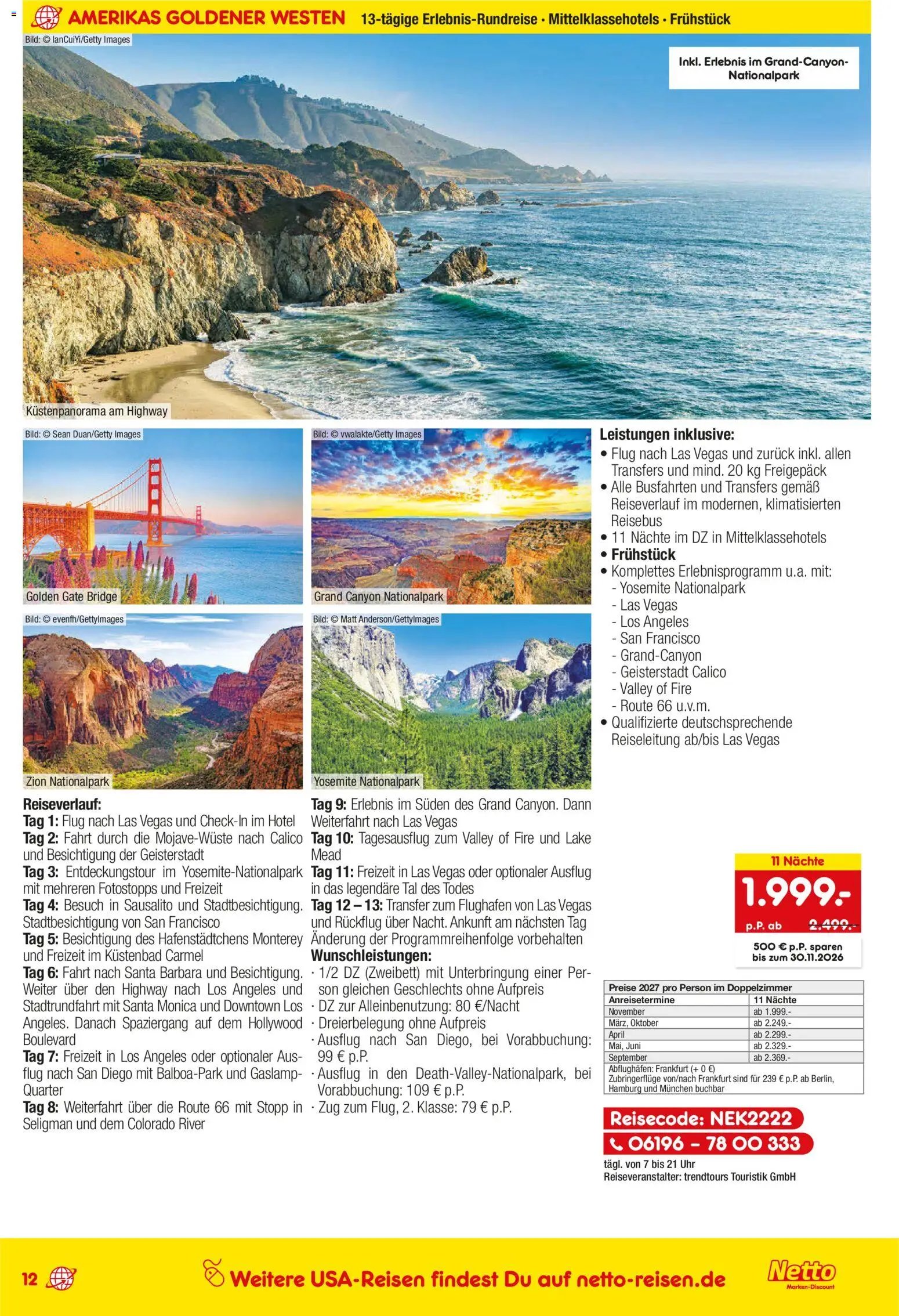 Netto Marken-Discount Reise-Sonderangebote