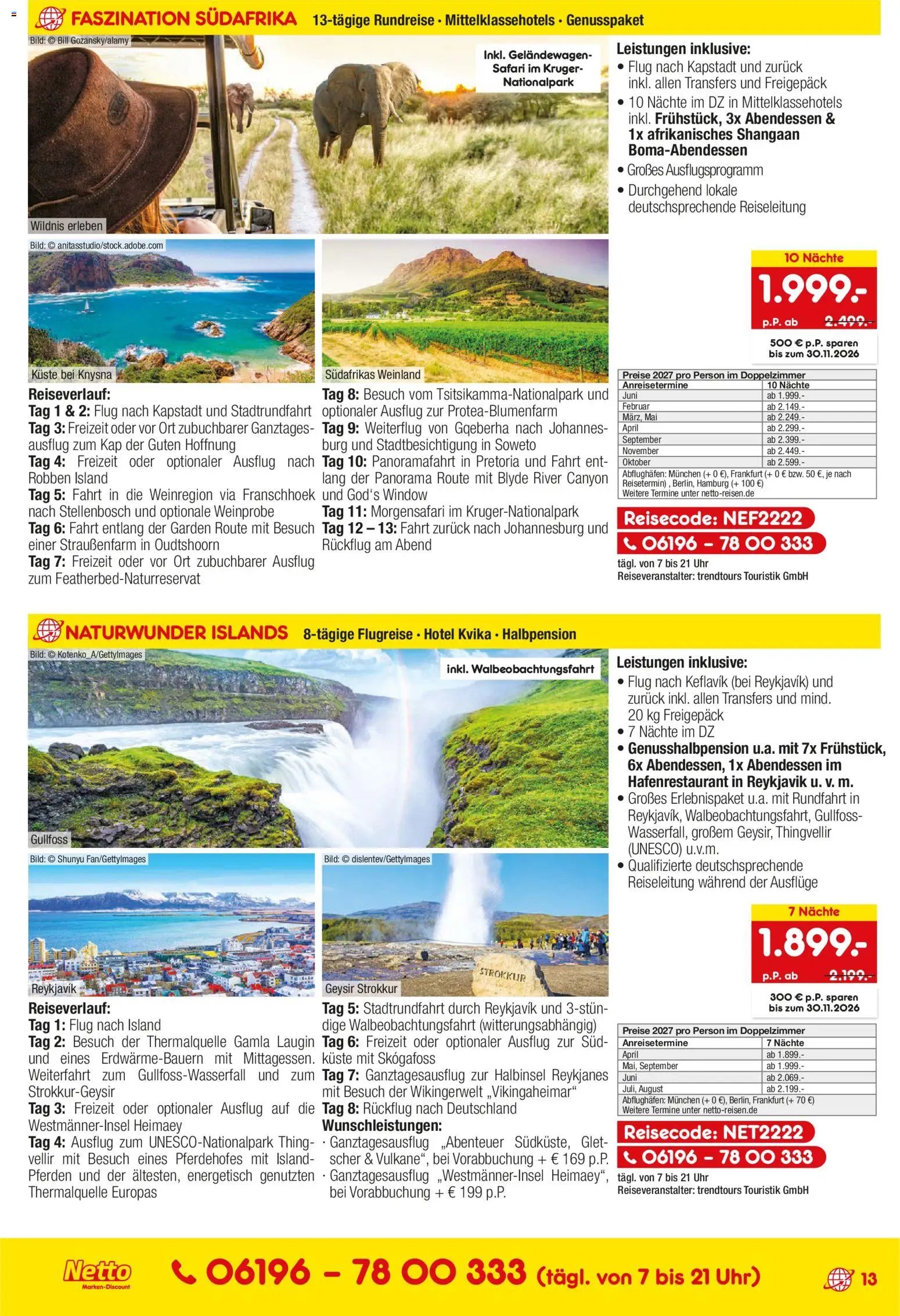 Netto Marken-Discount Reise-Sonderangebote