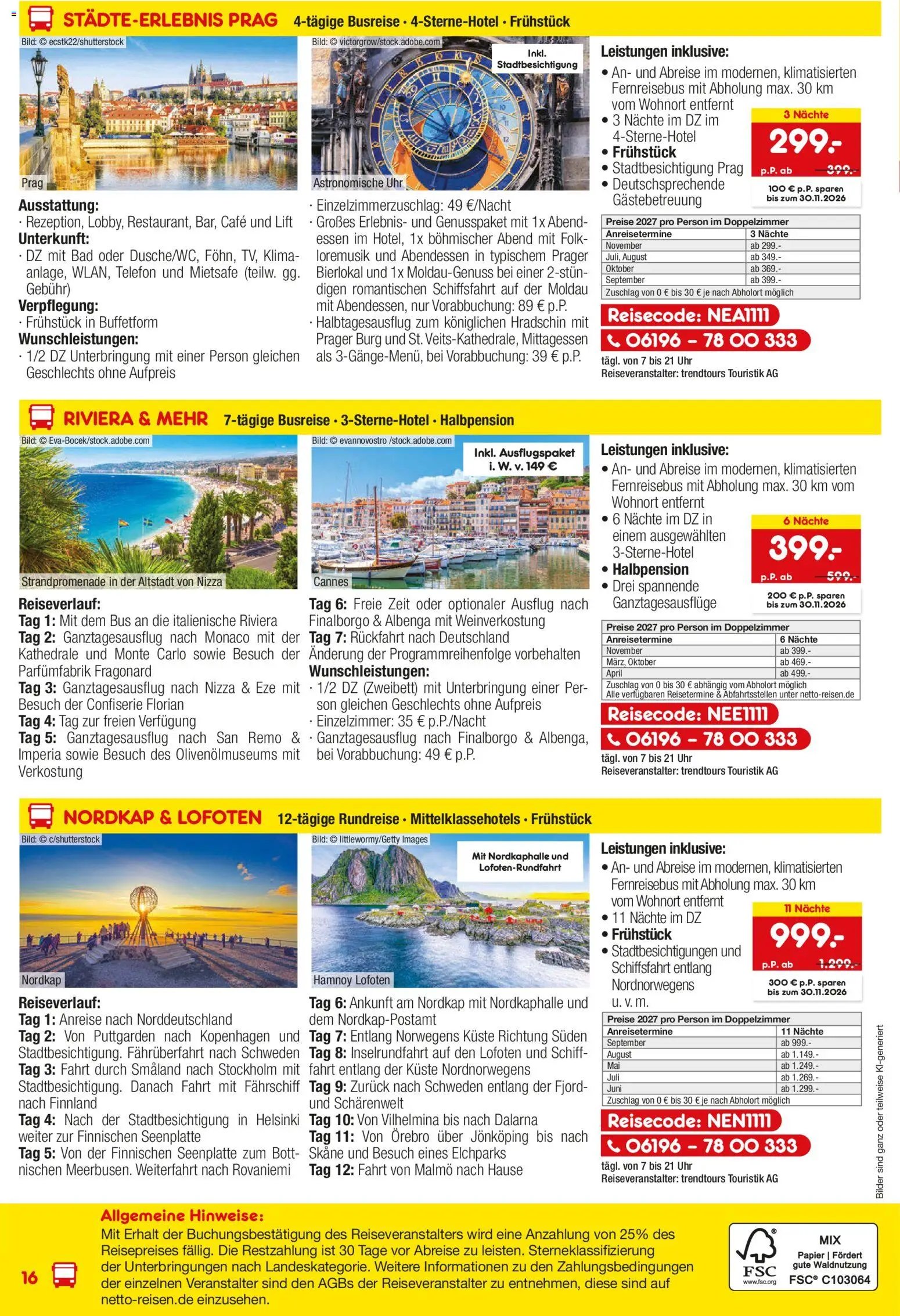 Netto Marken-Discount Reise-Sonderangebote