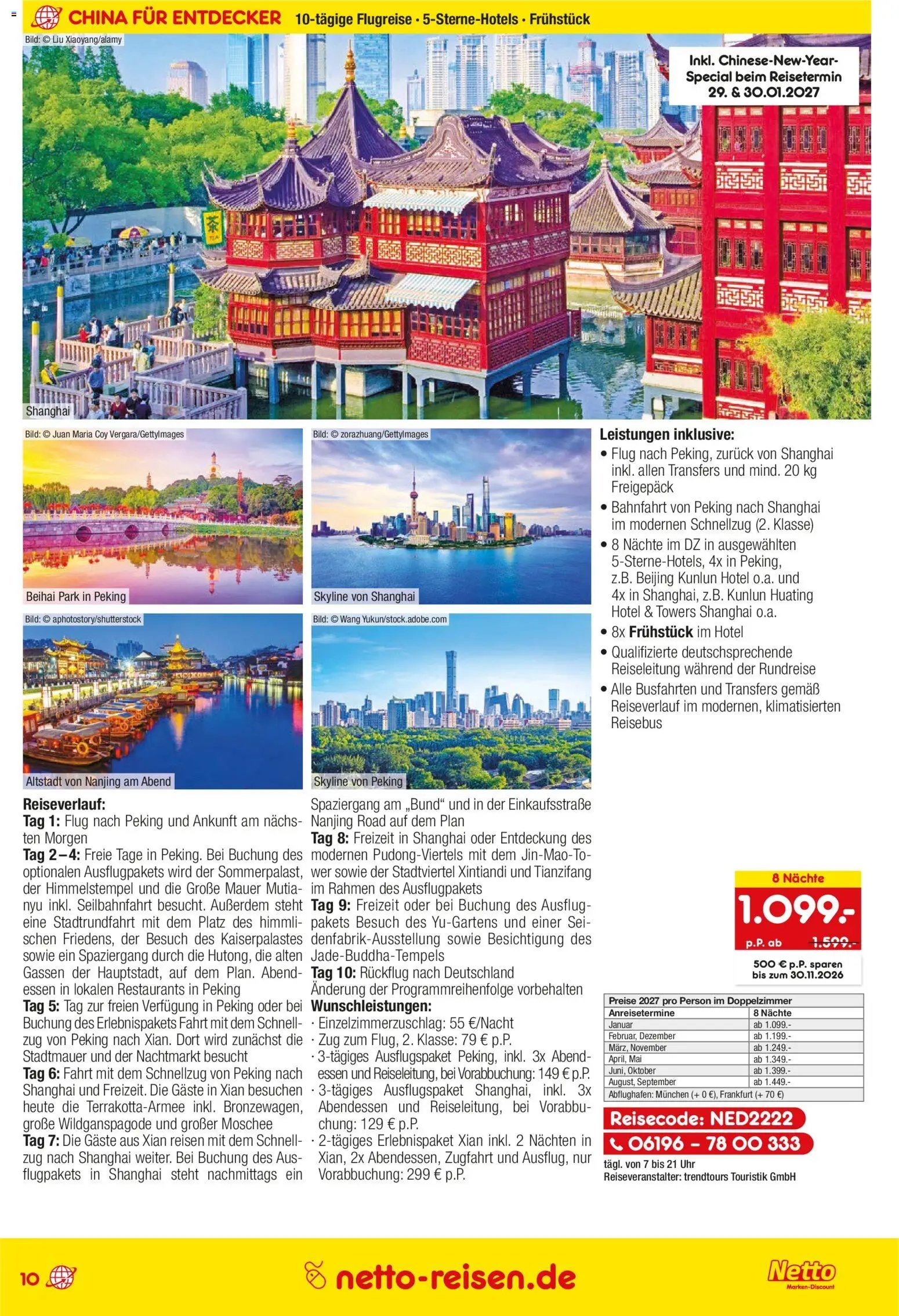 Netto Marken-Discount Reise-Sonderangebote