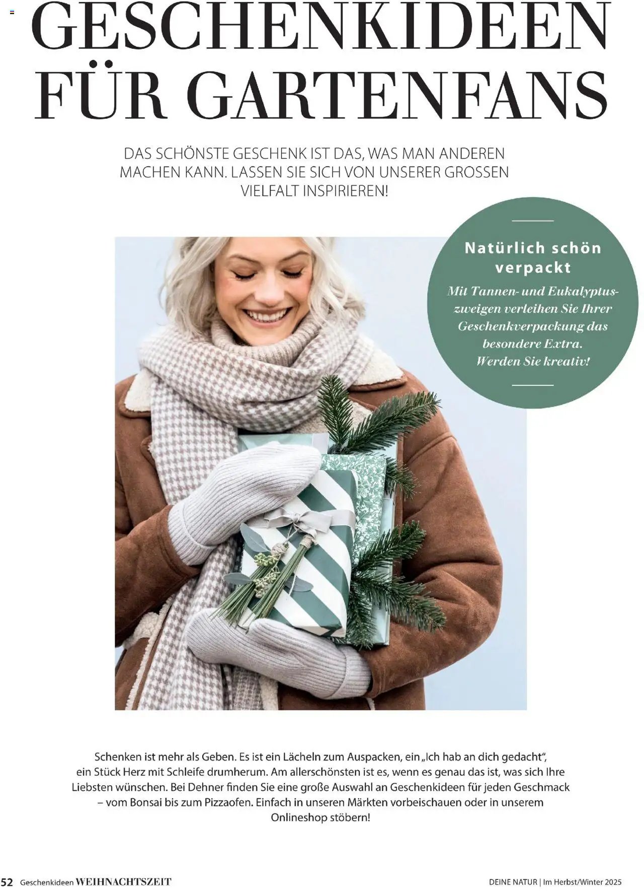 Dehner Prospekt Deine Natur (2025-10-09 - 2025-12-31)