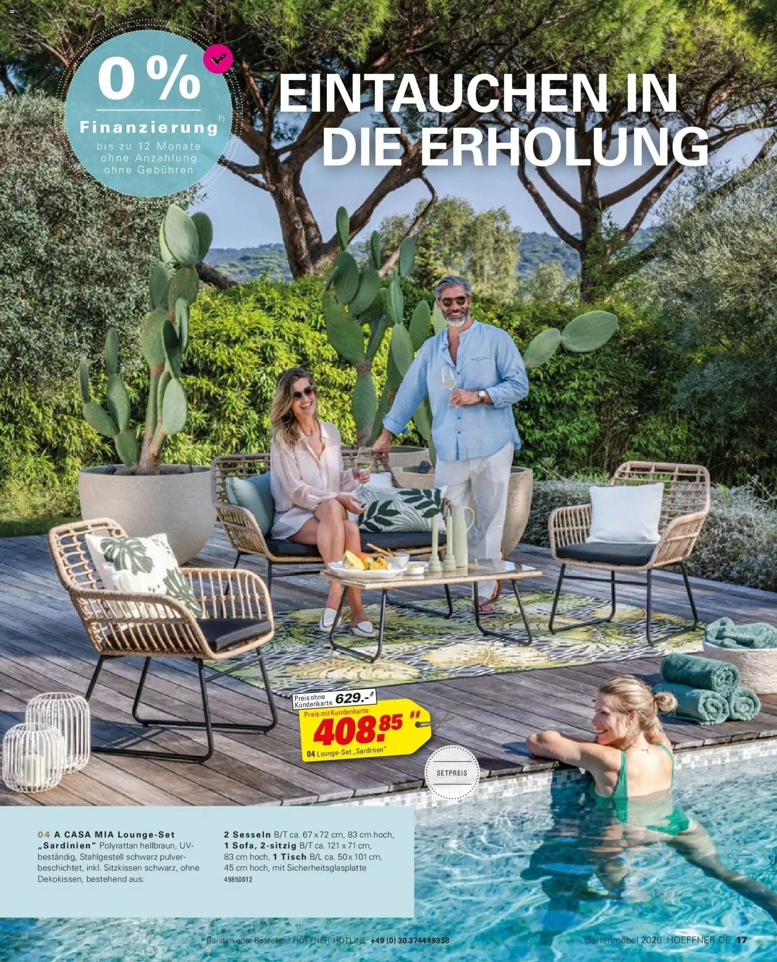 Höffner Prospekt Gartenmöbel Barsbüttel