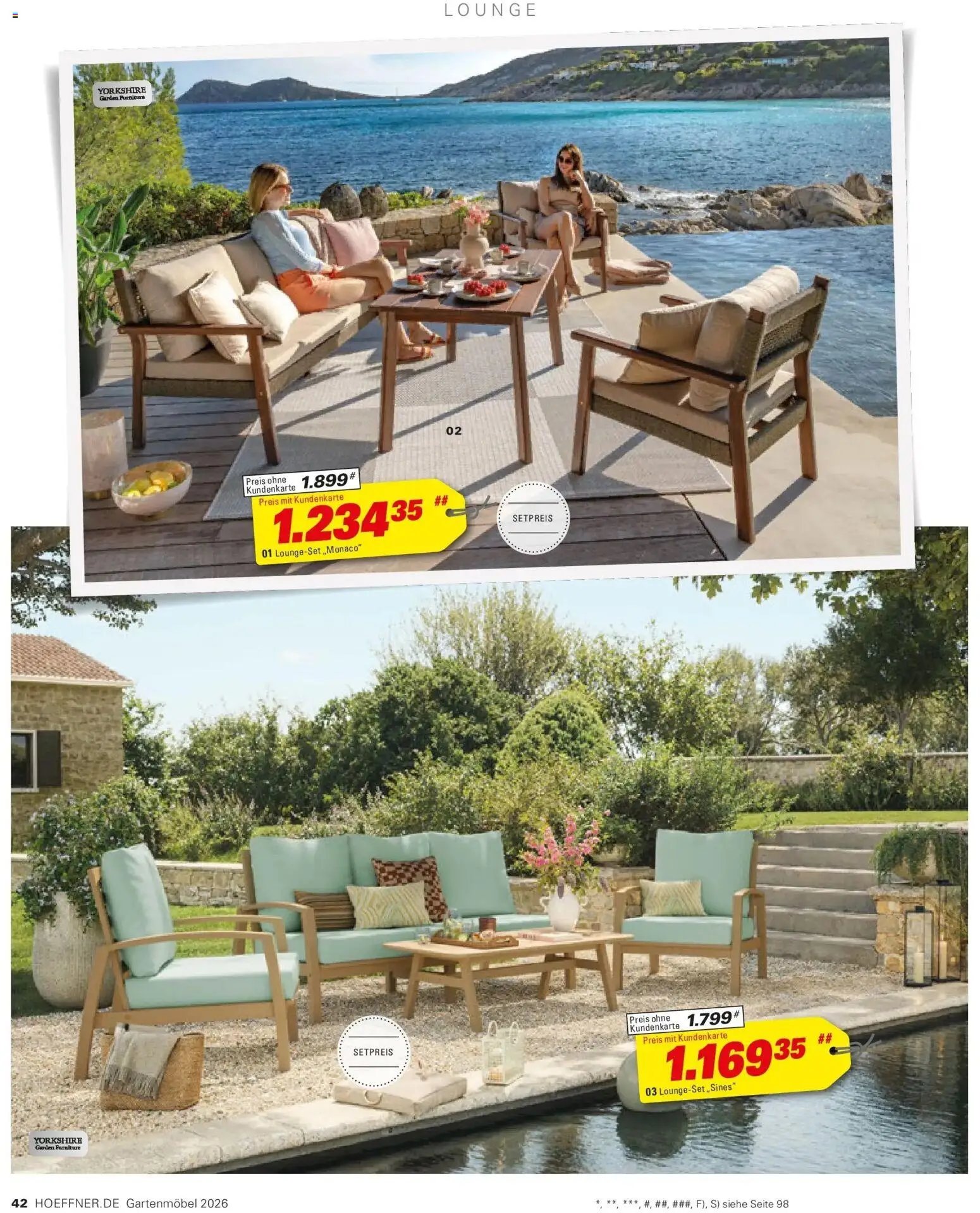 Höffner Prospekt Gartenmöbel Barsbüttel