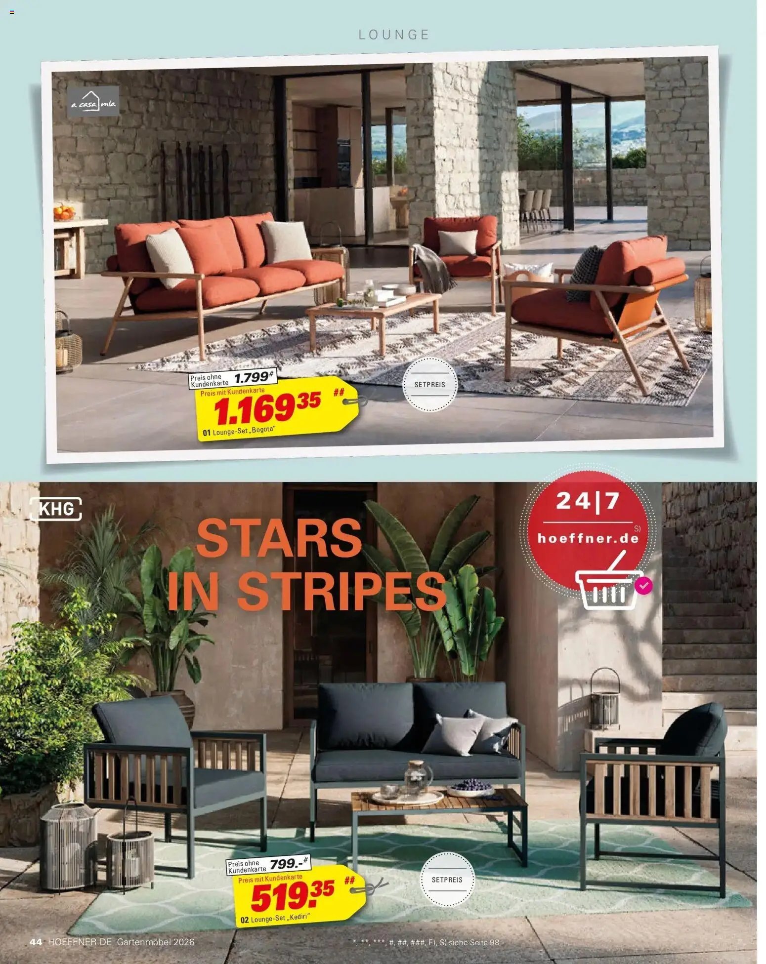 Höffner Prospekt Gartenmöbel Barsbüttel