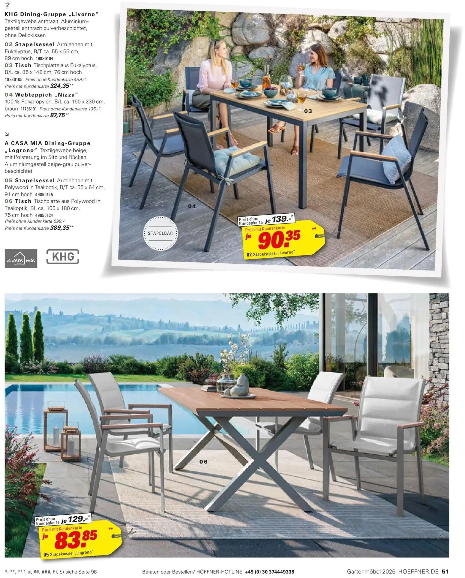 Höffner Prospekt Gartenmöbel Barsbüttel