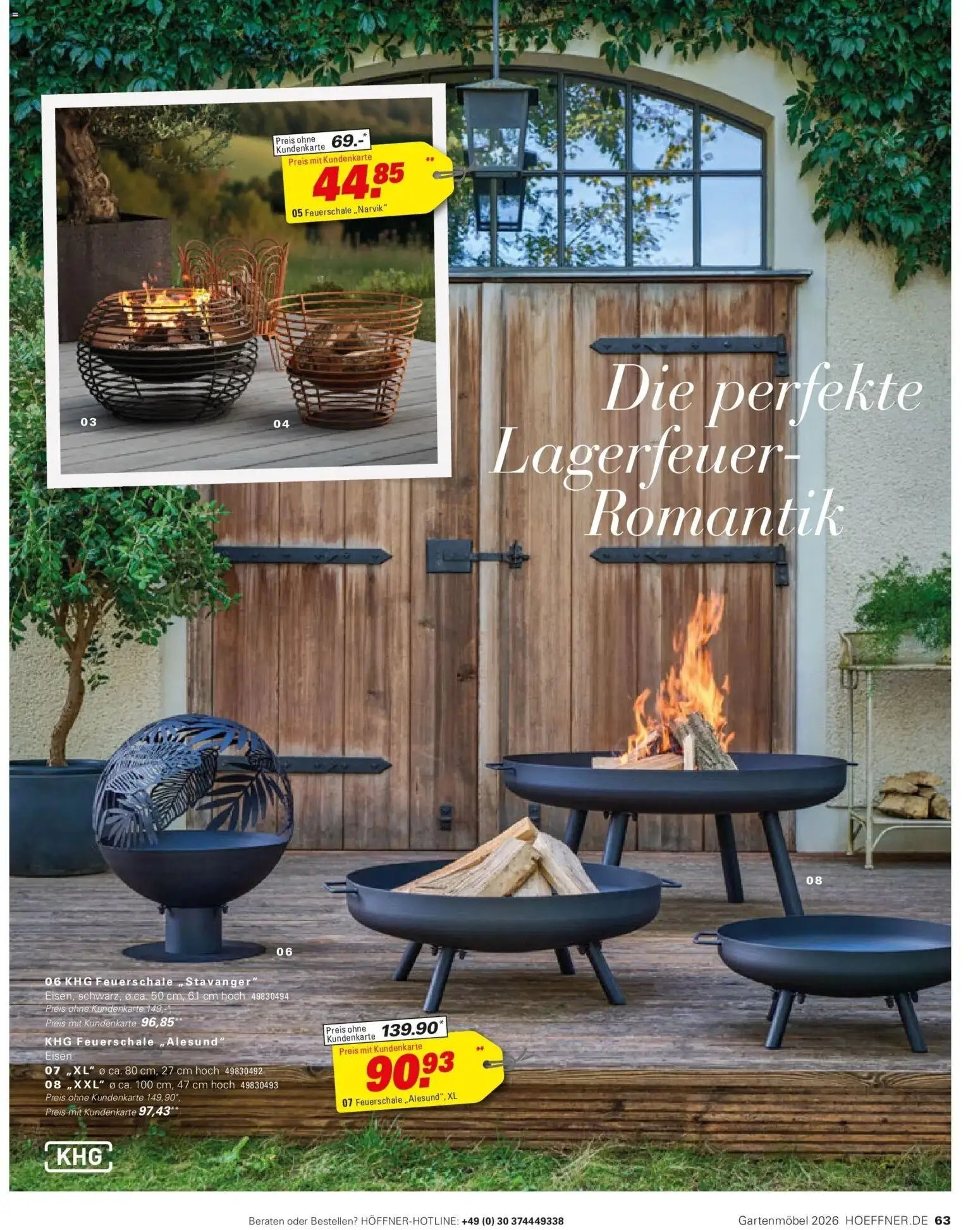 Höffner Prospekt Gartenmöbel Barsbüttel
