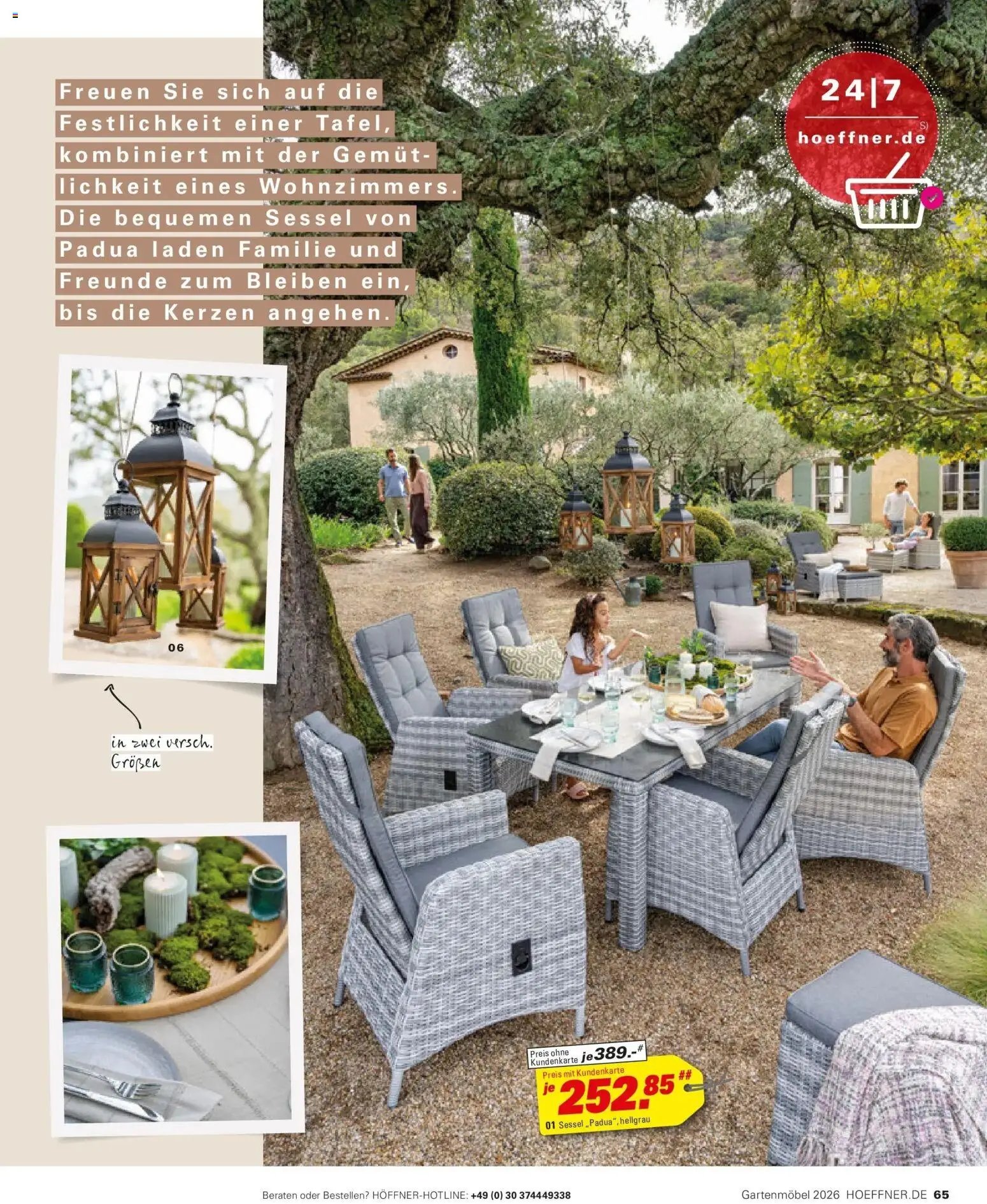 Höffner Prospekt Gartenmöbel Barsbüttel