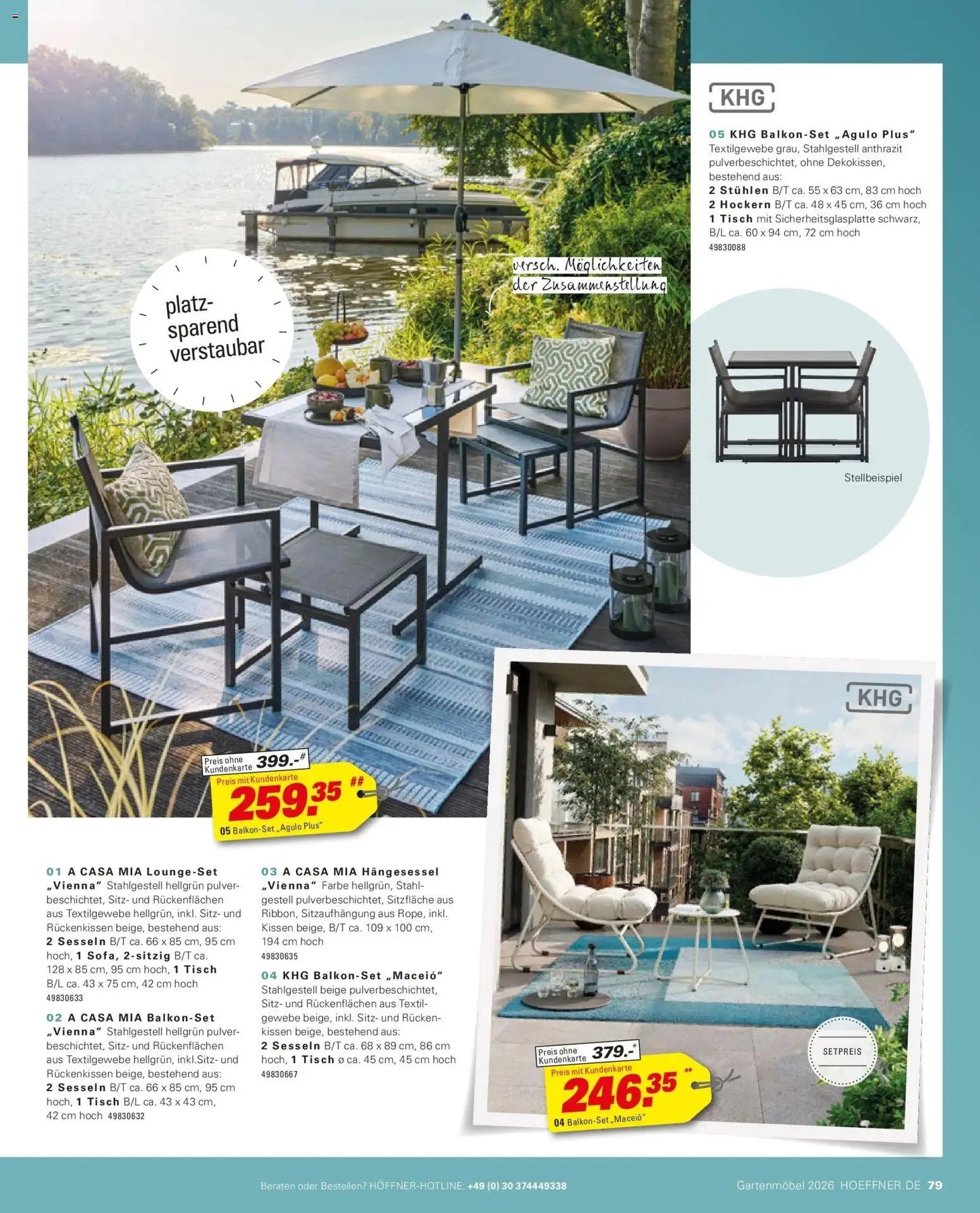 Höffner Prospekt Gartenmöbel Barsbüttel