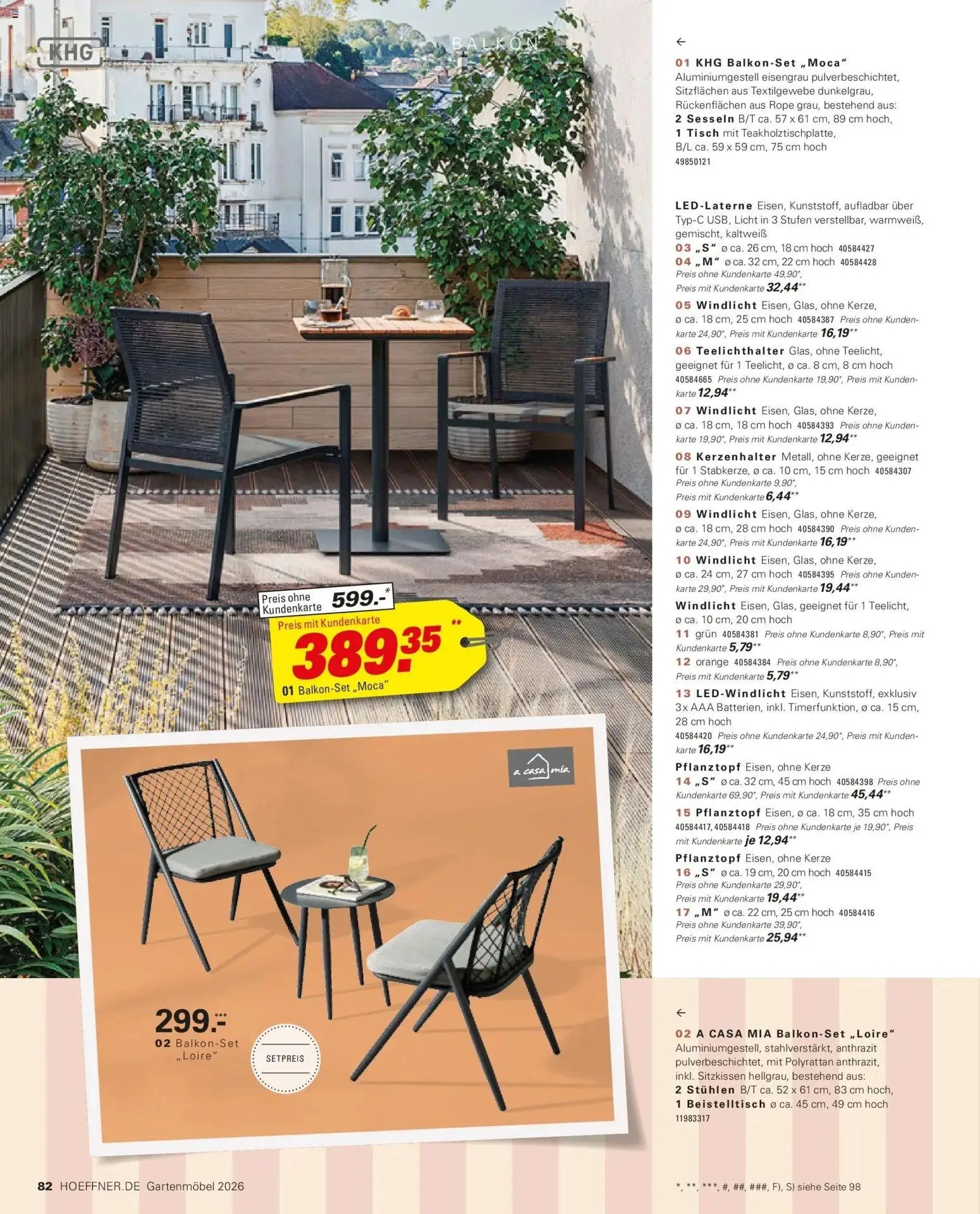 Höffner Prospekt Gartenmöbel Barsbüttel