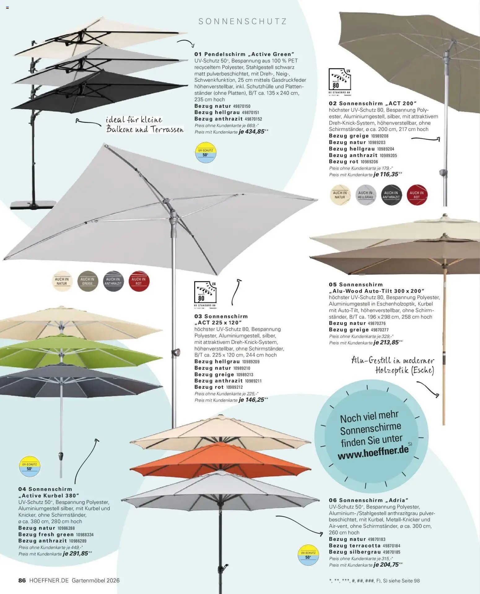 Höffner Prospekt Gartenmöbel Barsbüttel