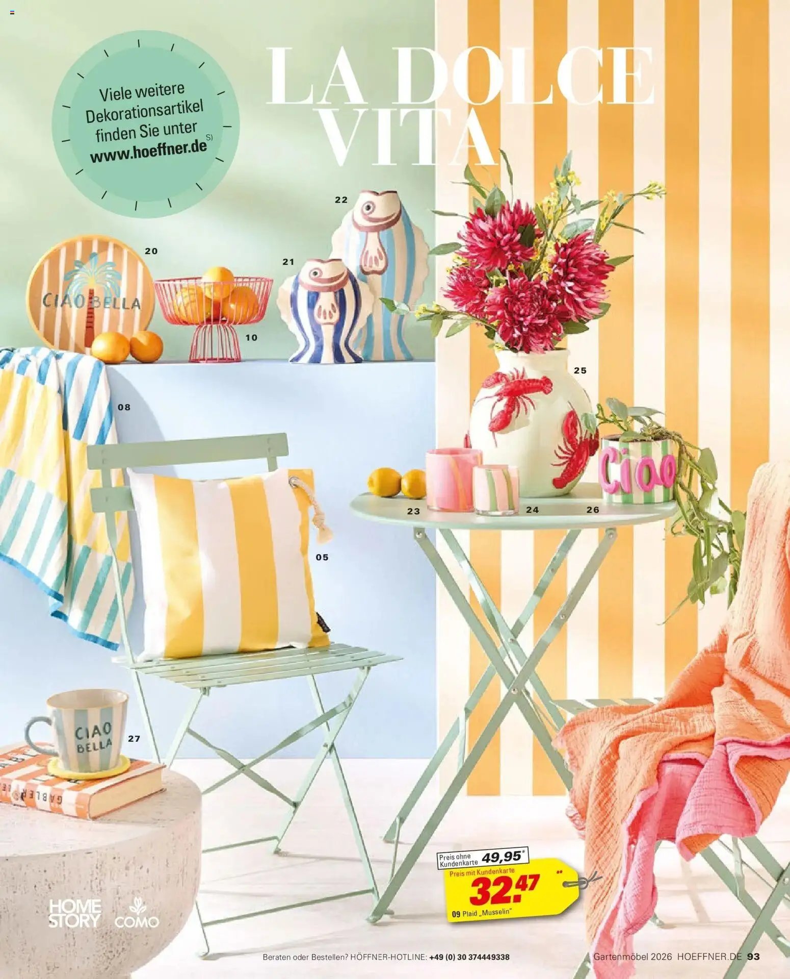 Höffner Prospekt Gartenmöbel Barsbüttel