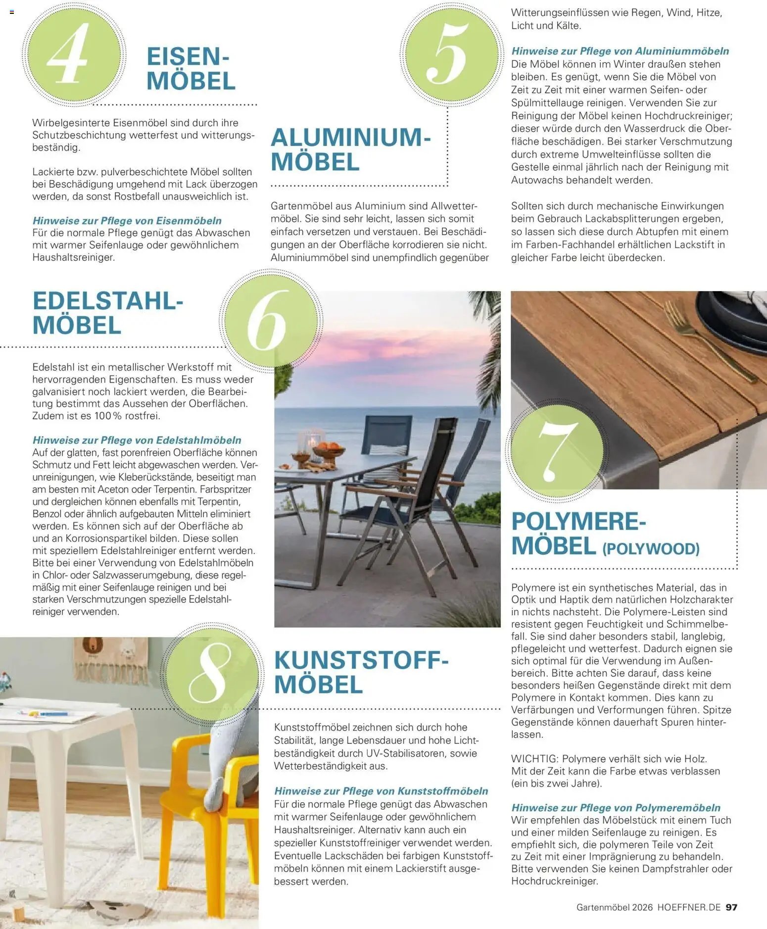 Höffner Prospekt Gartenmöbel Barsbüttel