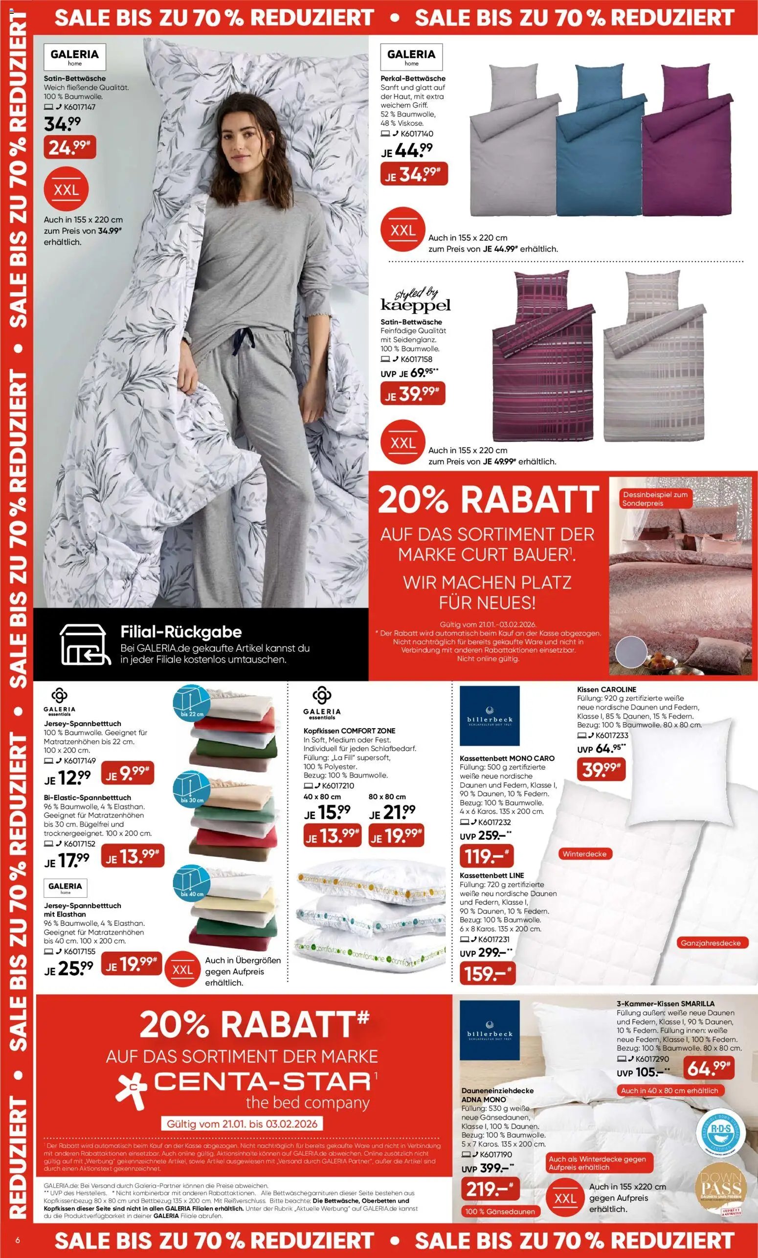 Galeria Karstadt Kaufhof Prospekt 	