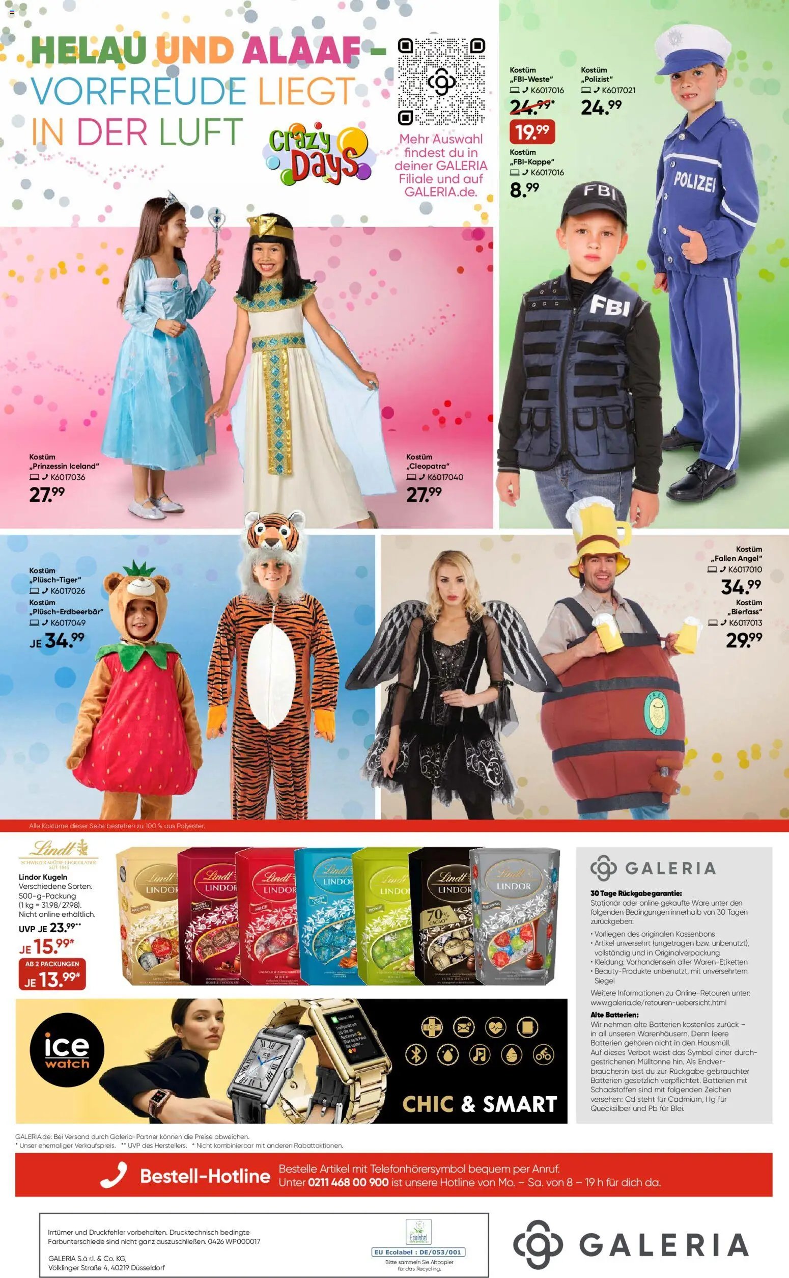 Galeria Karstadt Kaufhof Prospekt 	