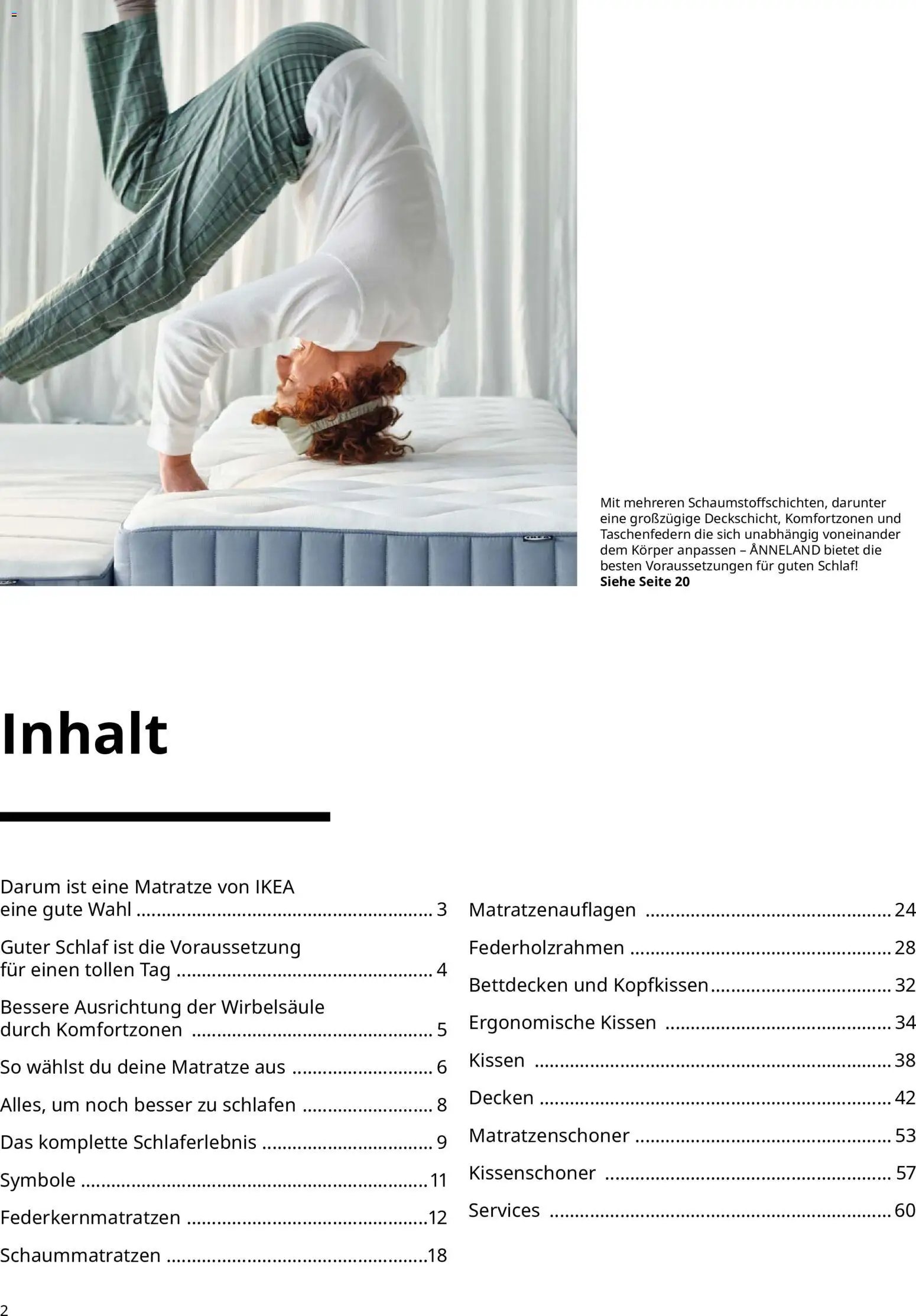 Ikea Prospekt Schlafkomfort