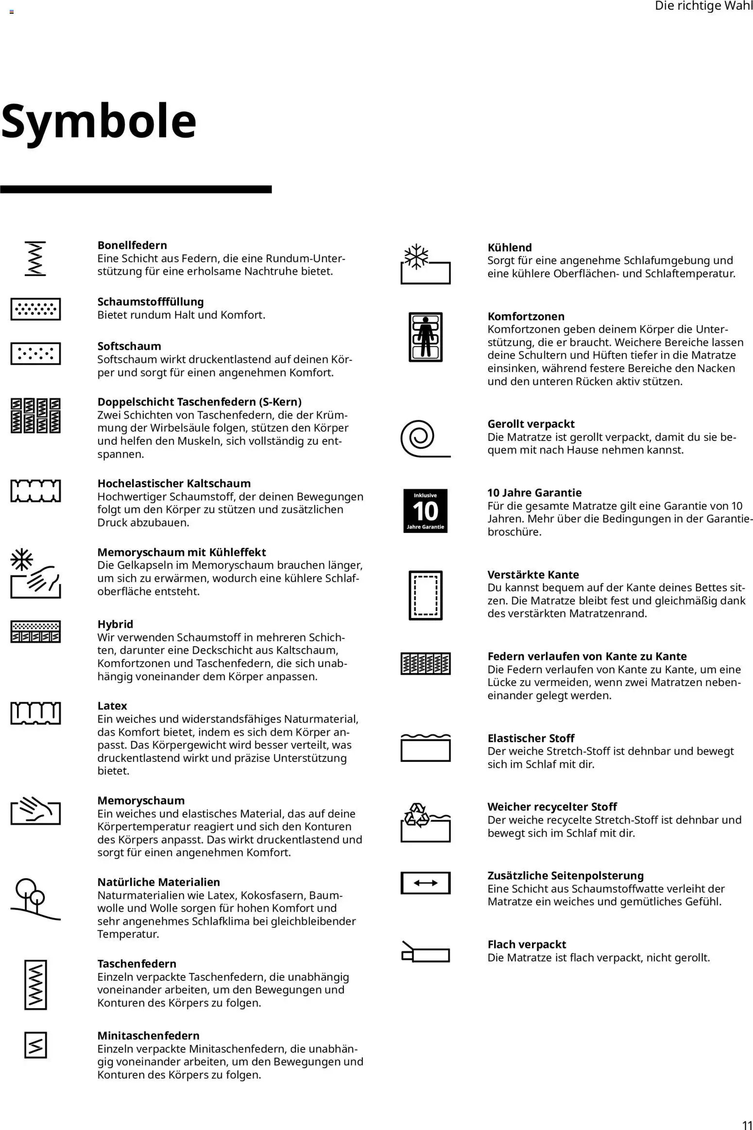 Ikea Prospekt Schlafkomfort