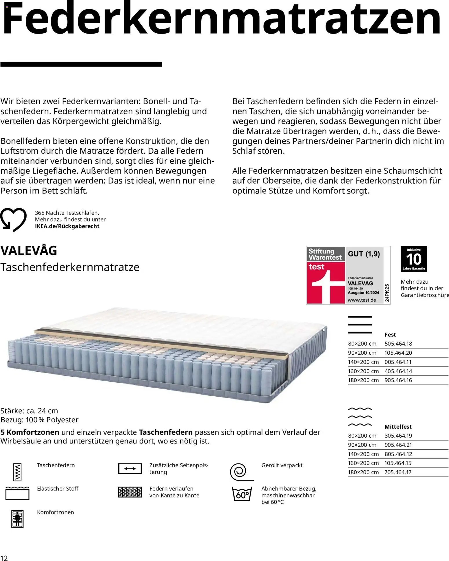 Ikea Prospekt Schlafkomfort