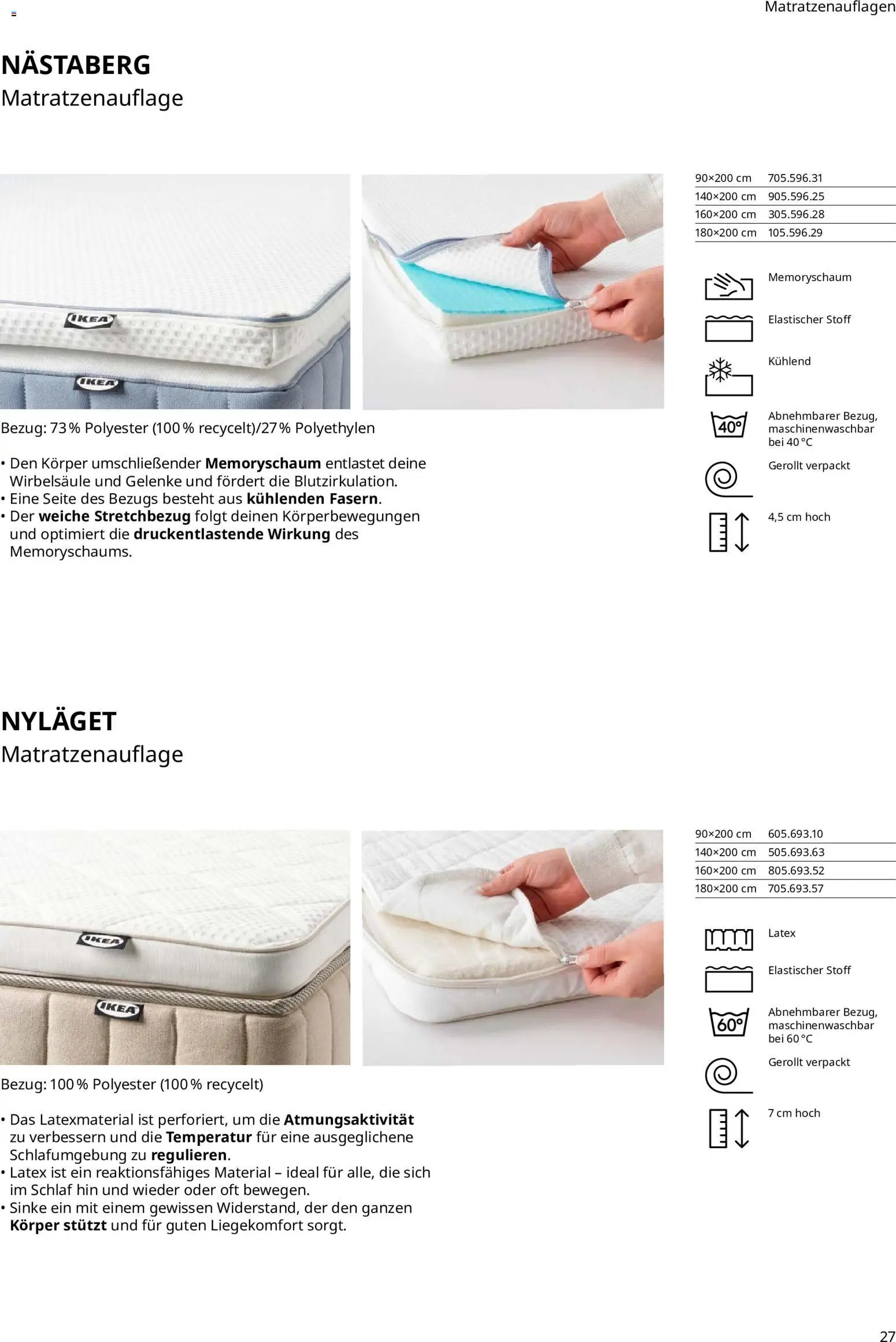 Ikea Prospekt Schlafkomfort