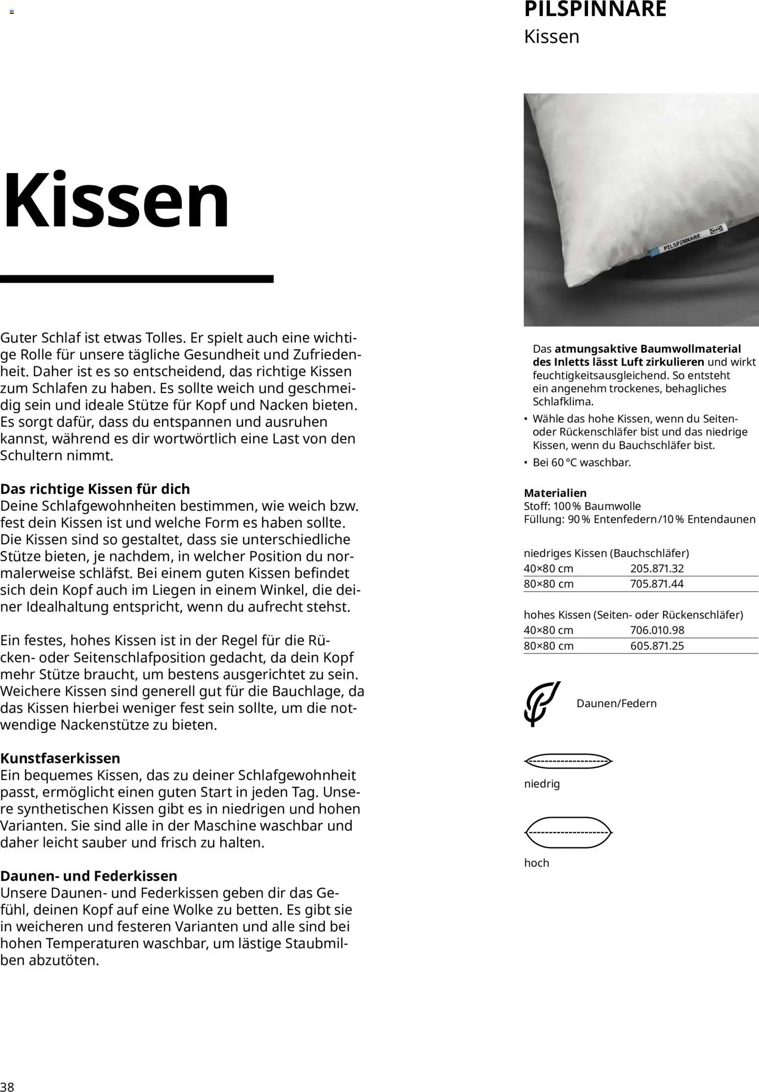 Ikea Prospekt Schlafkomfort