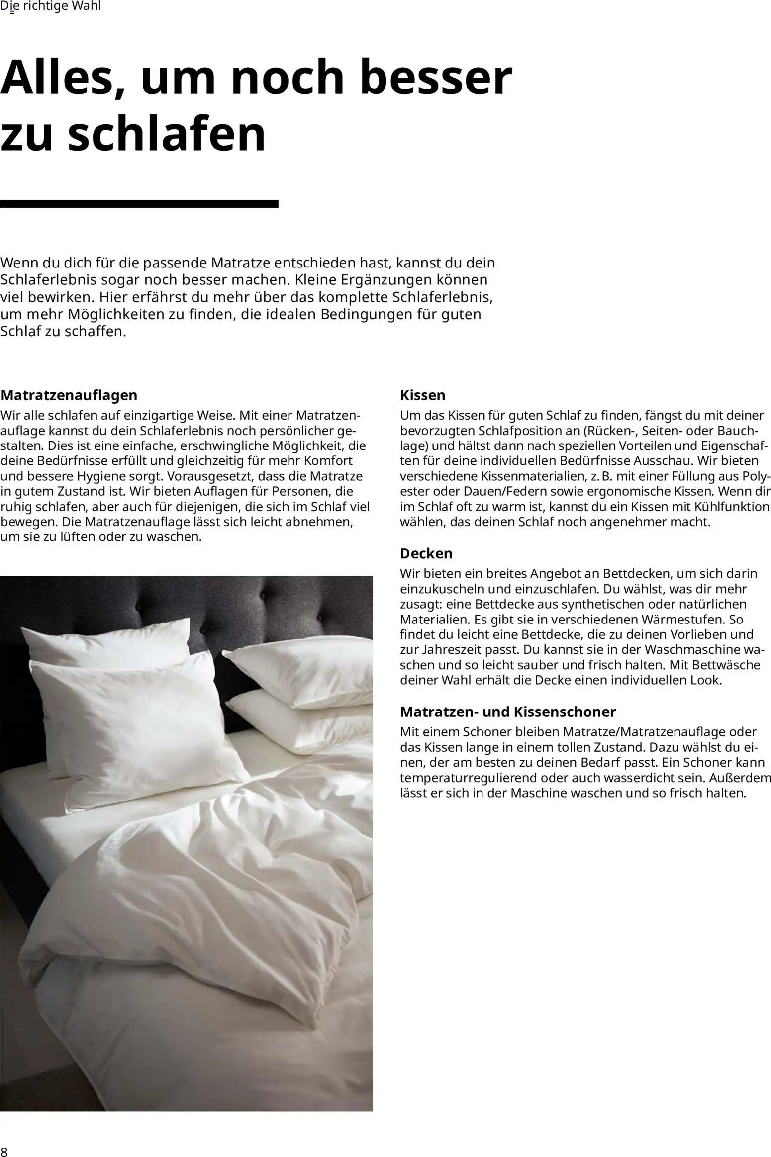 Ikea Prospekt Schlafkomfort