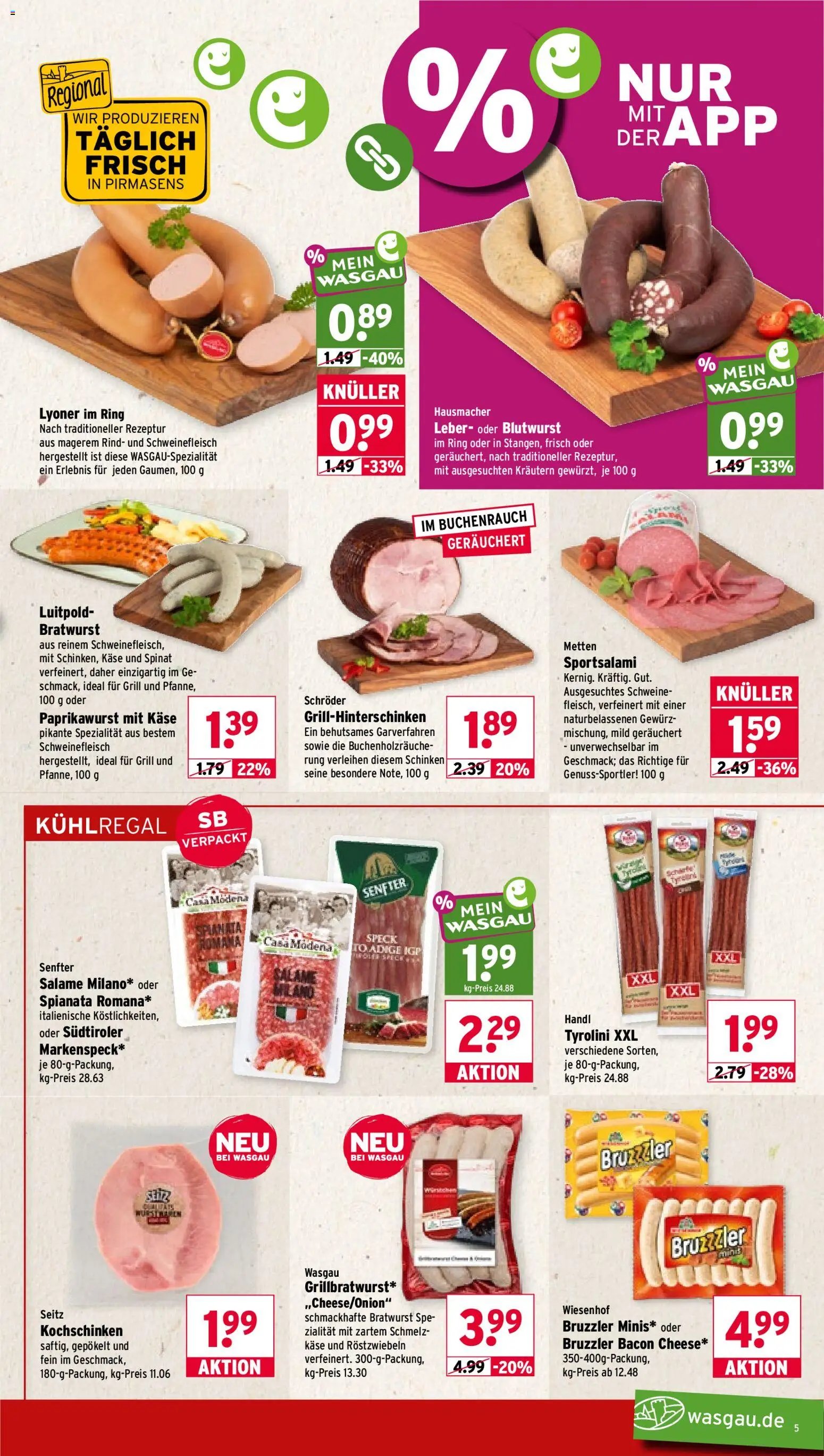 Wasgau Prospekt