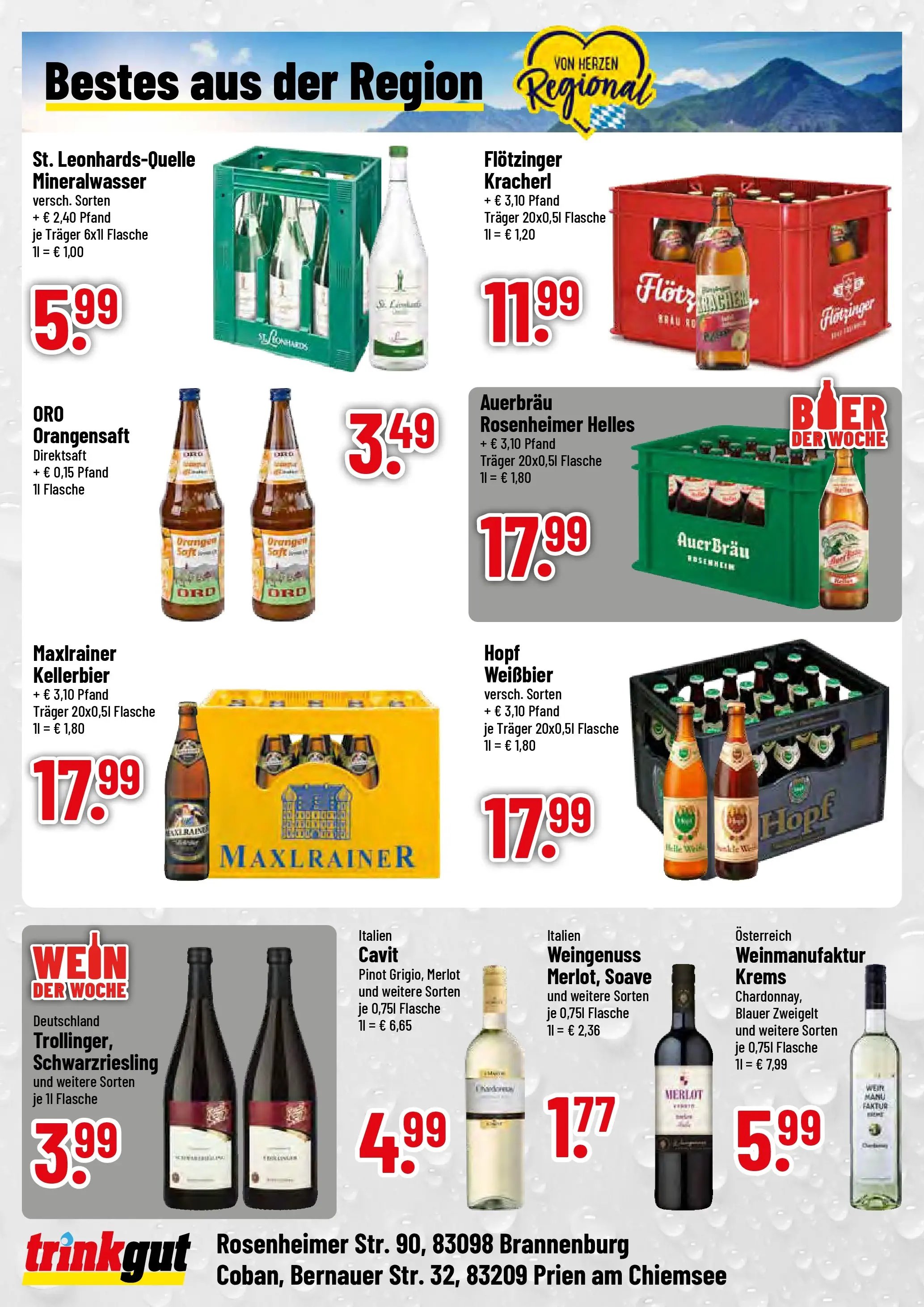 Trinkgut - trinkgut: Wochenangebote