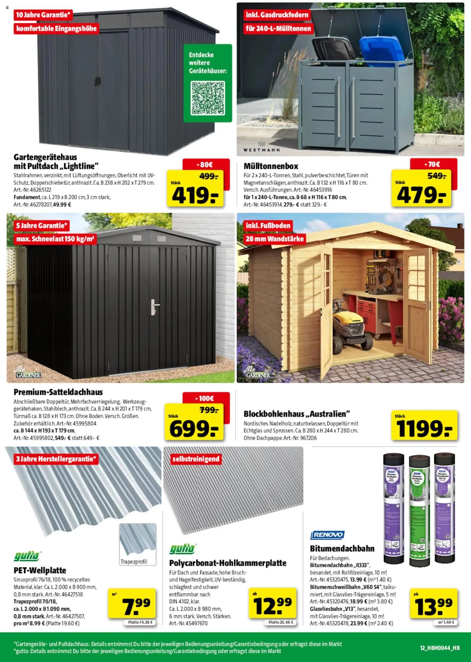 Hagebau Prospekt 	 (2025-10-25 - 2025-11-01)