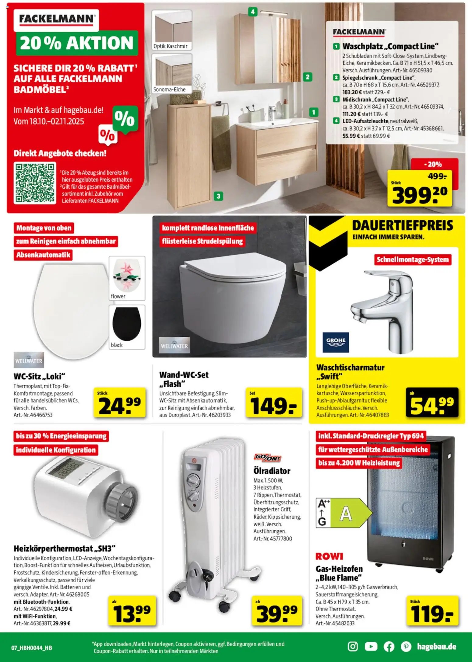 Hagebau Prospekt 	 (2025-10-25 - 2025-11-01)