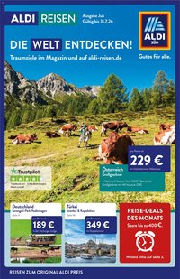 Aldi Reisen Prospekt