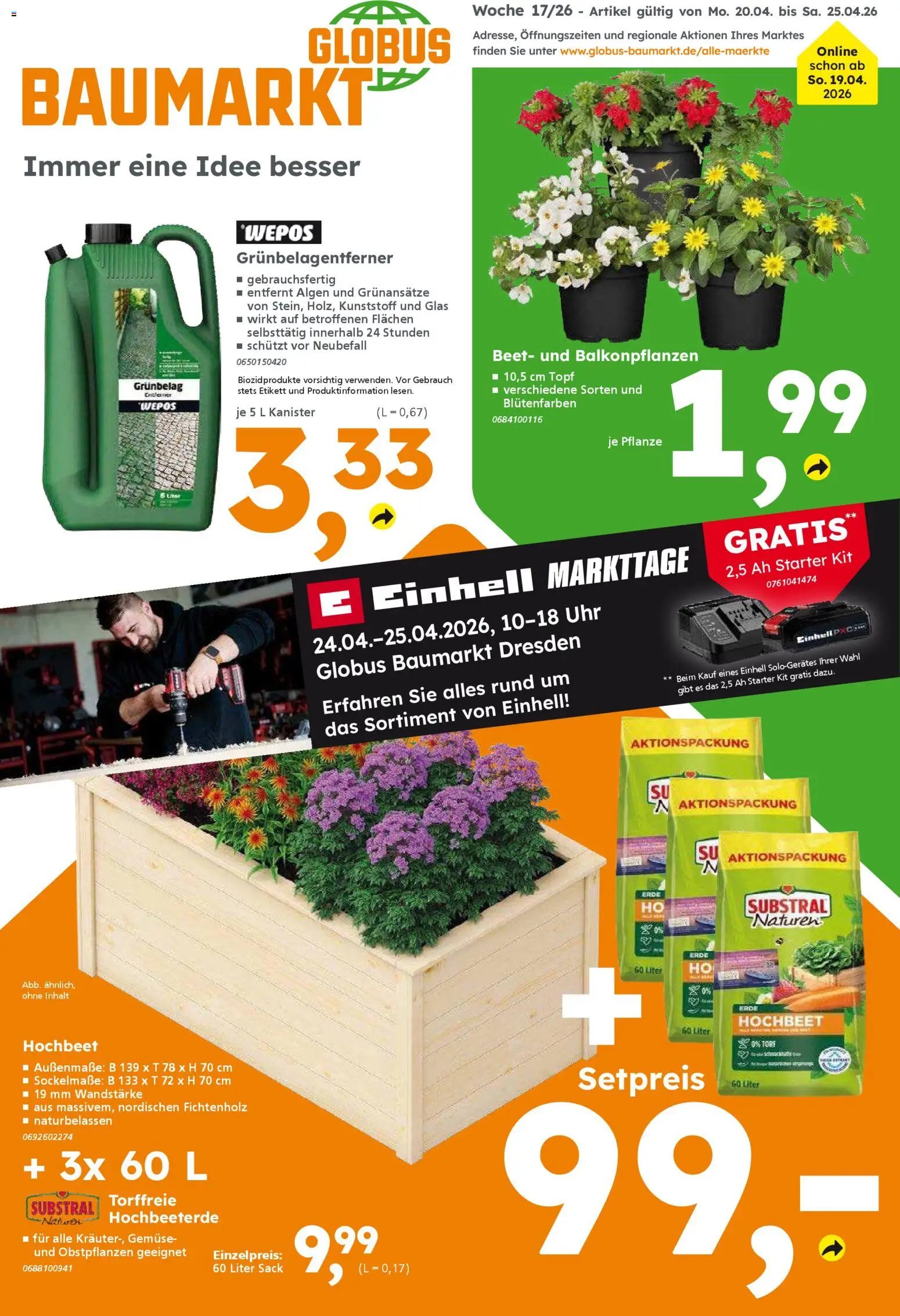 Globus Baumarkt Prospekt Dresden	