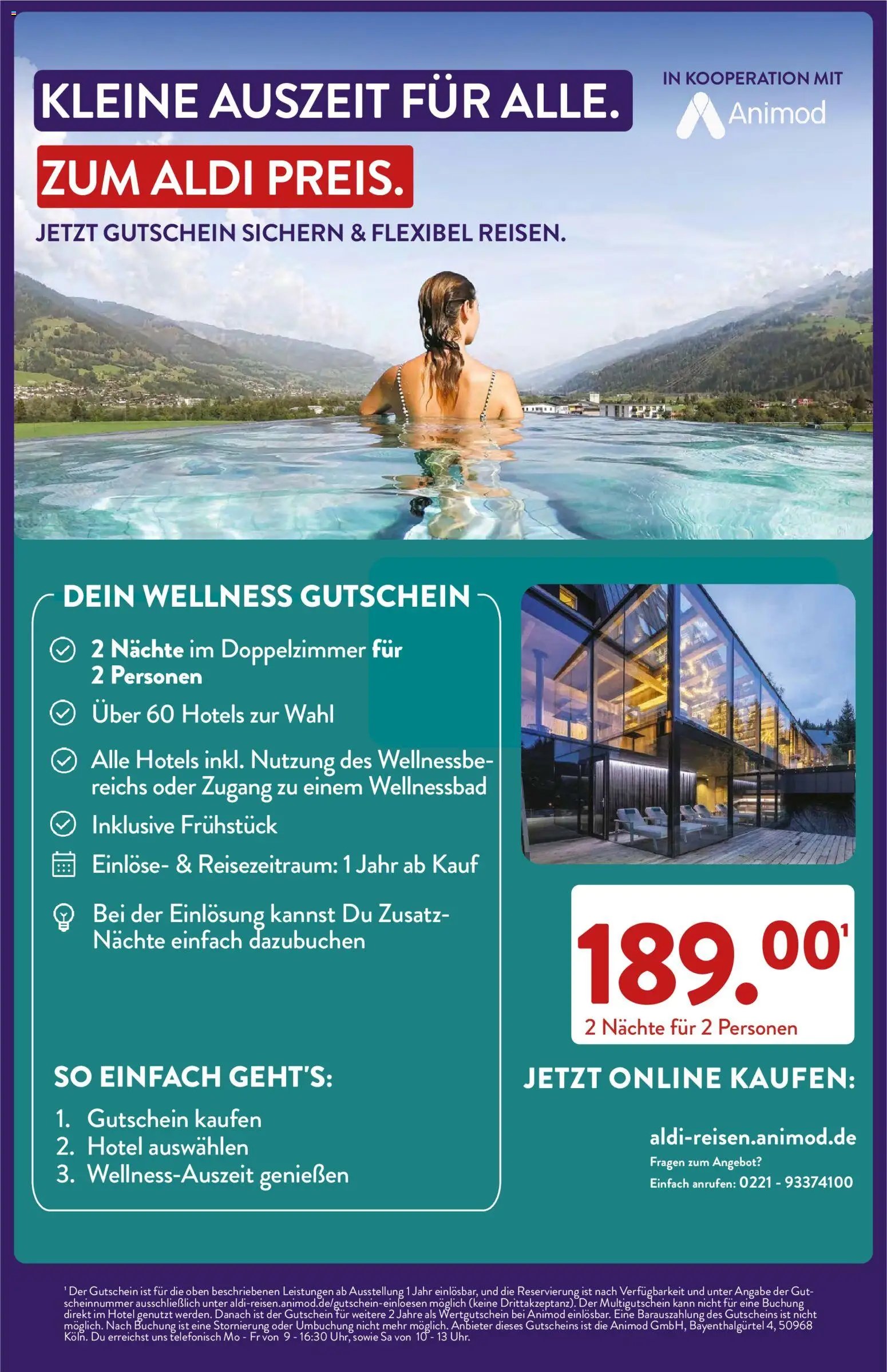 Aldi Reisen Prospekt