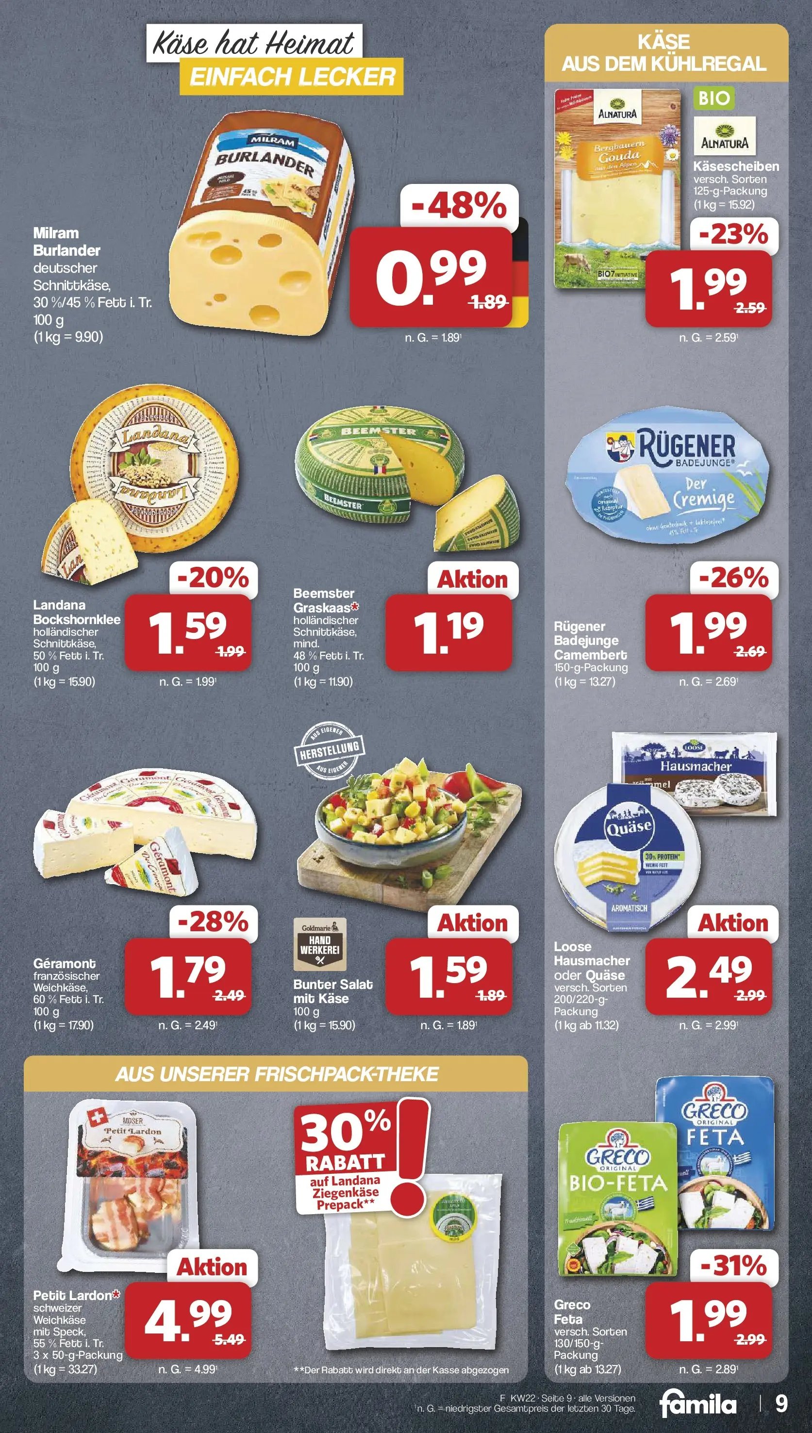 Famila Nordwest Wochenangebote