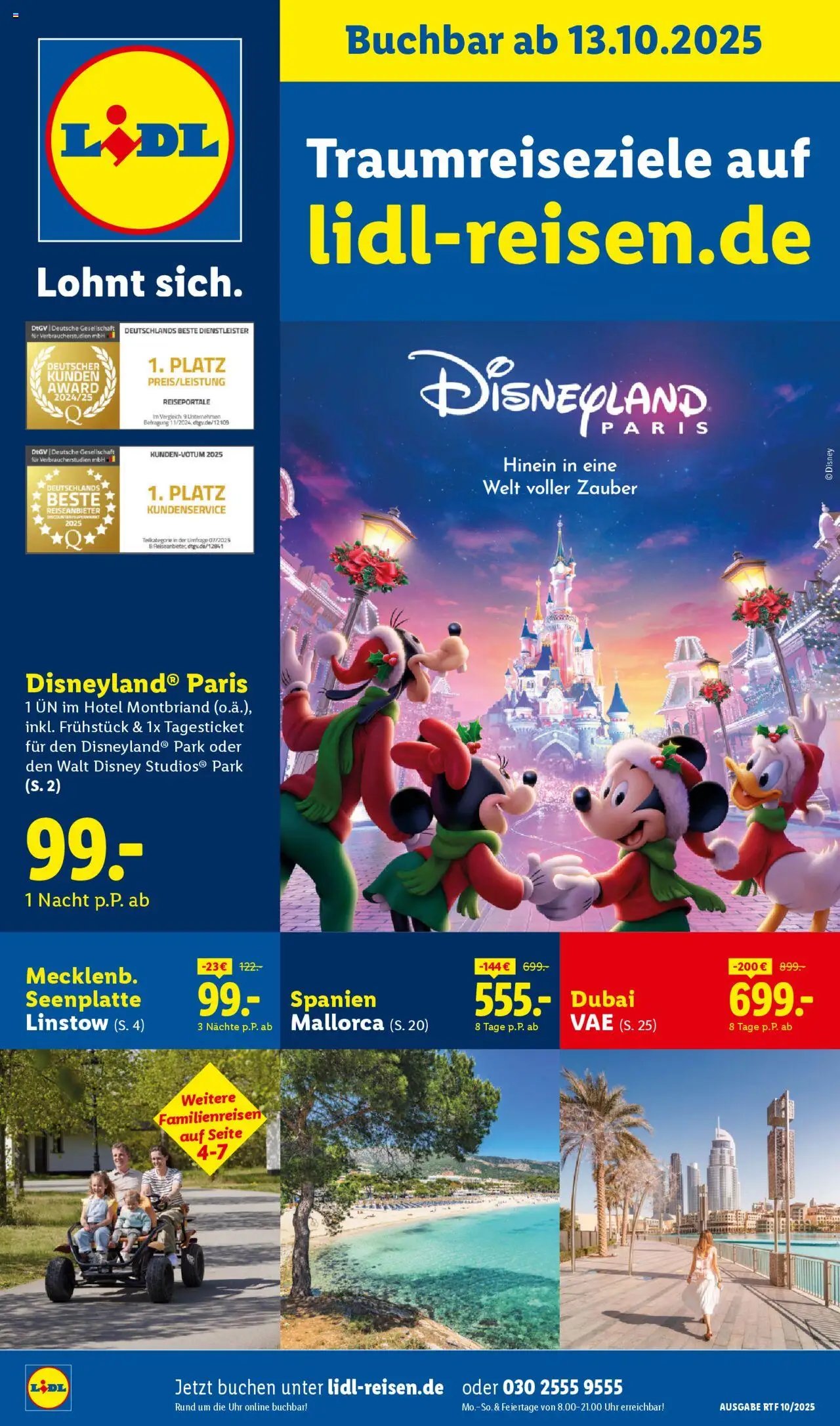 Lidl Reisen Oktober/November Reise-Highlights (2025-10-13 - 2025-11-15)