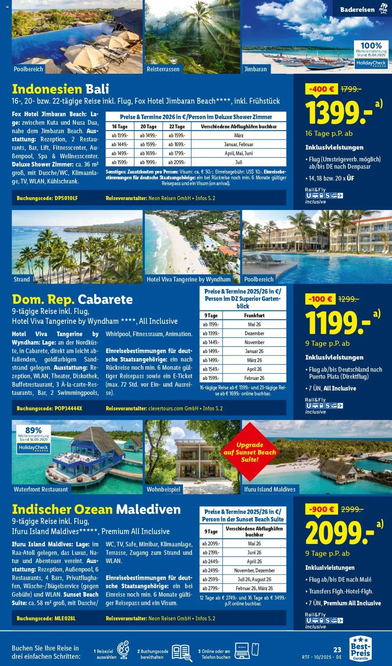 Lidl Reisen Oktober/November Reise-Highlights (2025-10-13 - 2025-11-15)