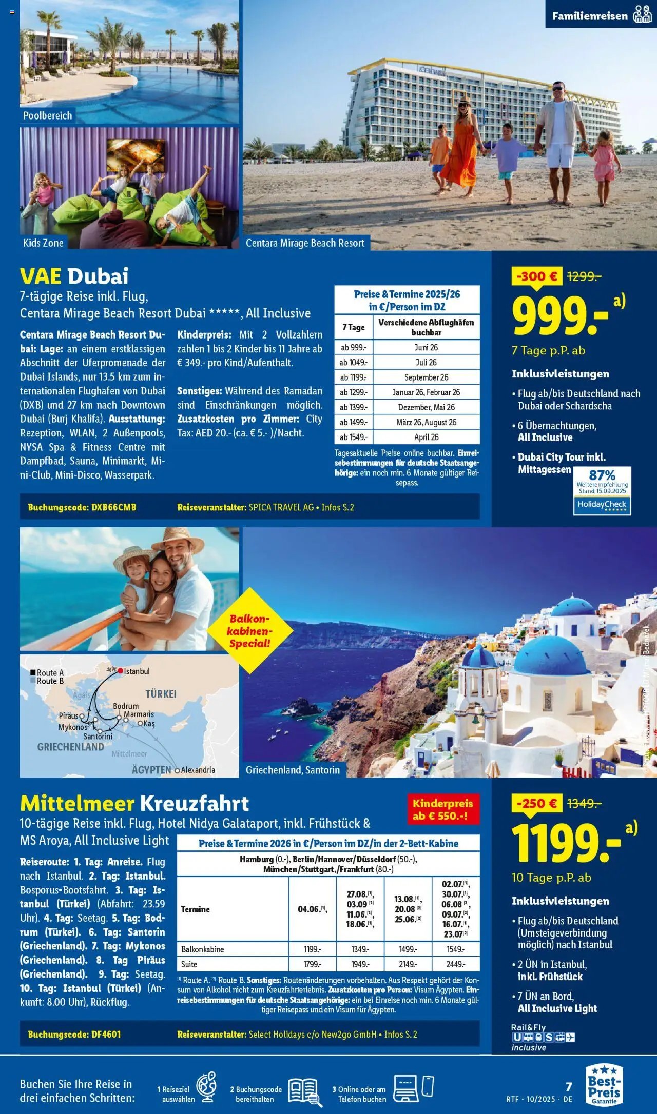 Lidl Reisen Oktober/November Reise-Highlights (2025-10-13 - 2025-11-15)