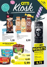 CITTI Markt Kioskwerbung