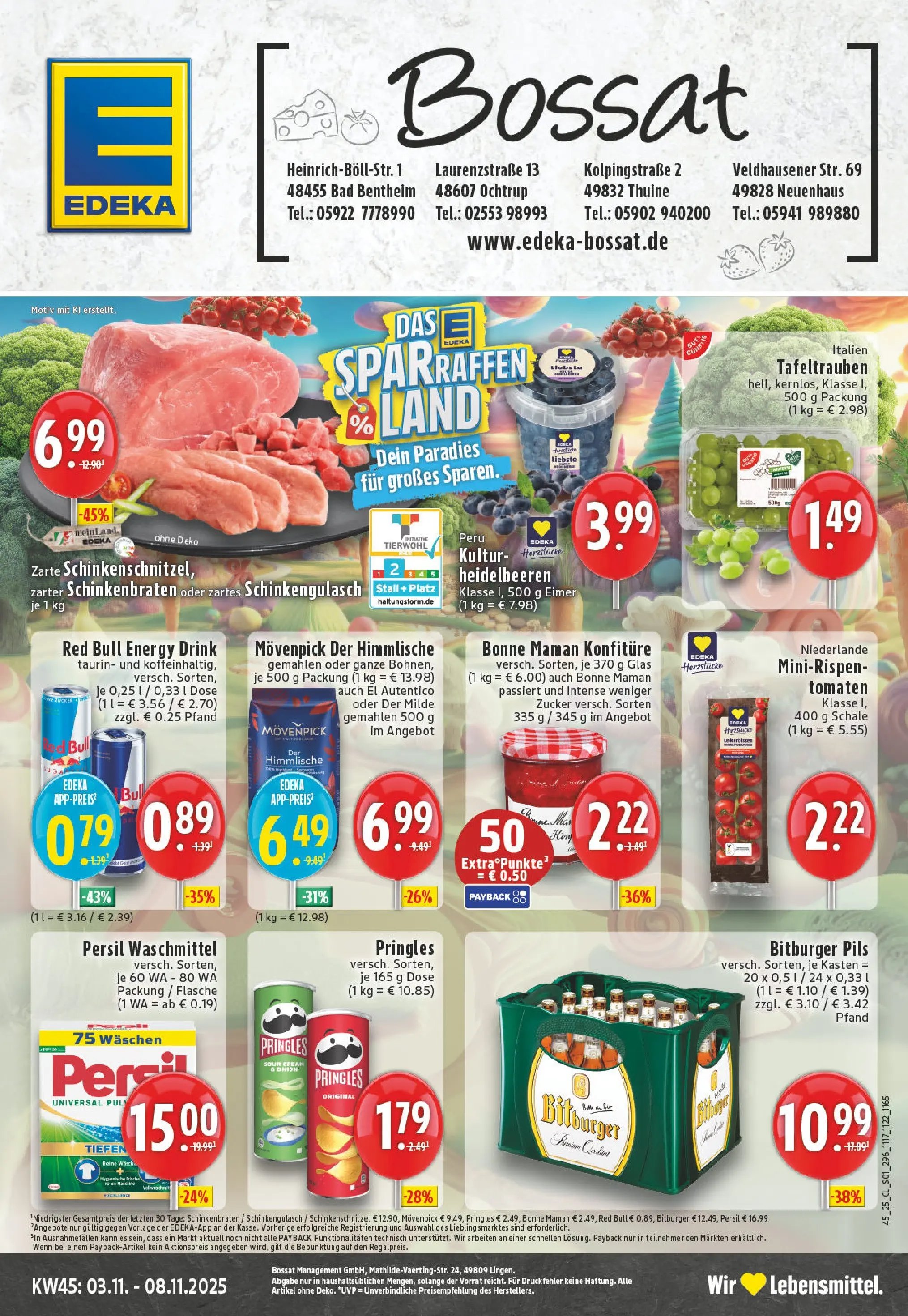 Edeka prospekt Thuine	