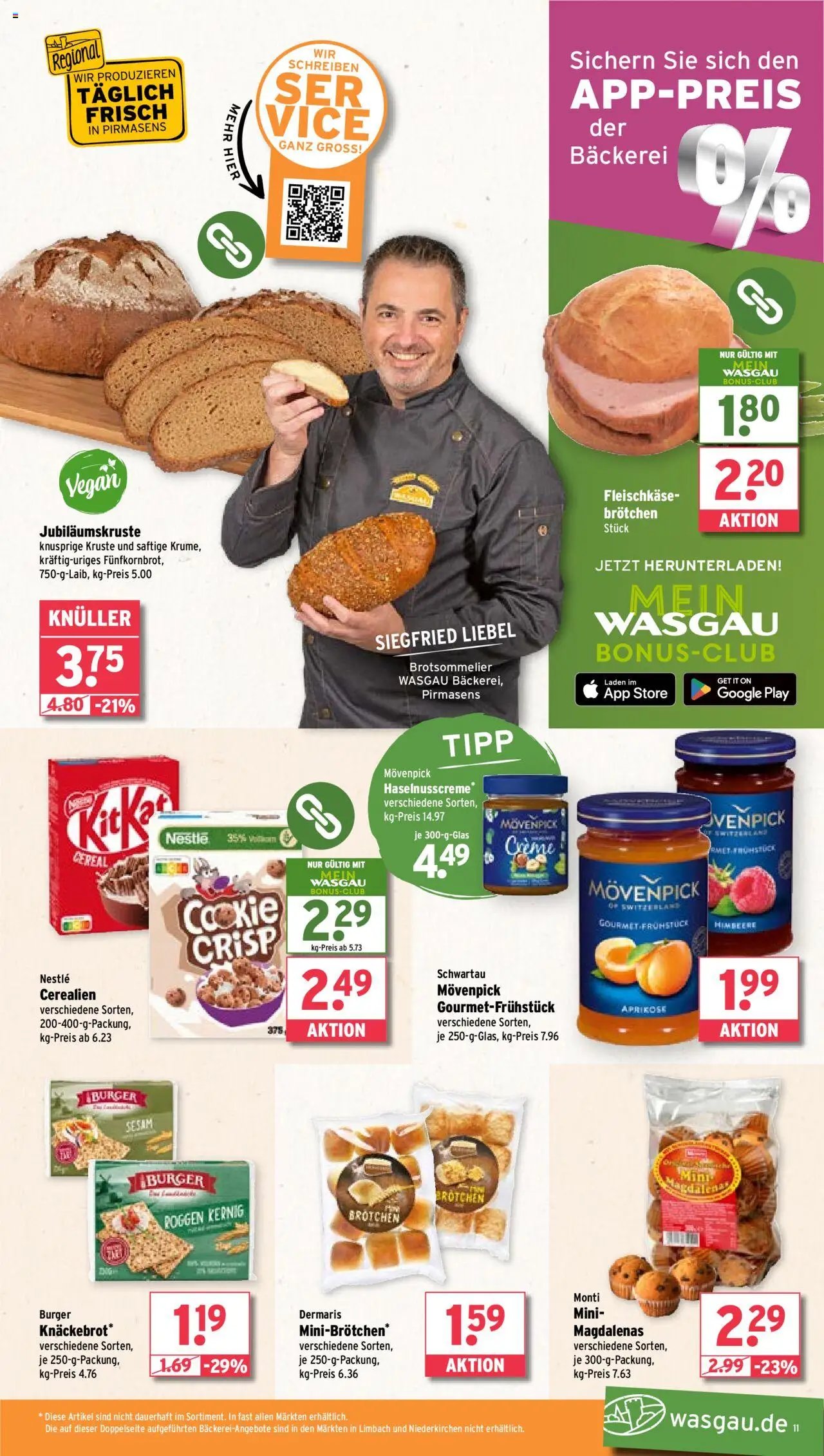 Wasgau Prospekt 	 (2025-07-14 - 2025-07-19) | 11
