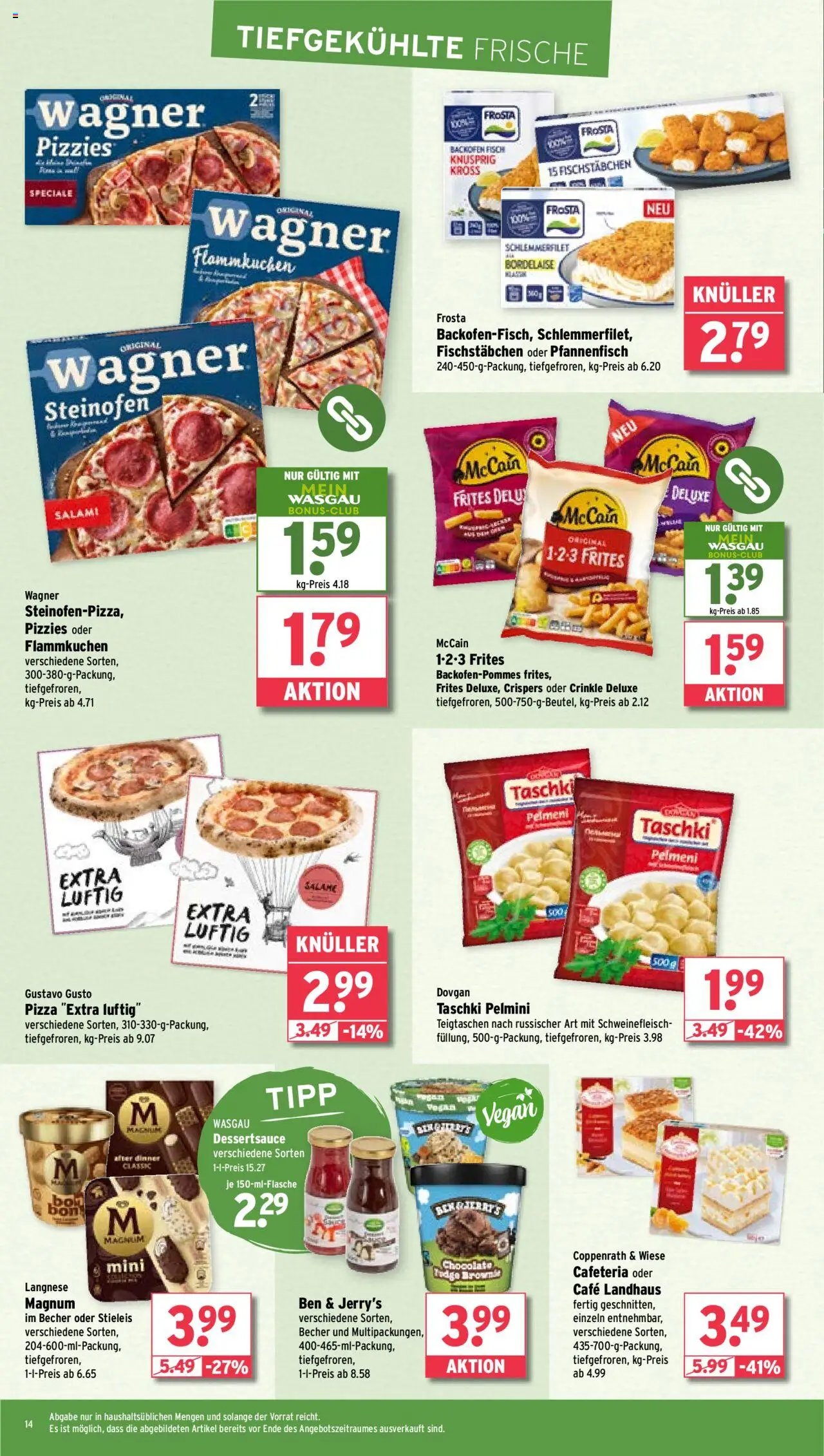 Wasgau Prospekt 	 (2025-07-14 - 2025-07-19) | 14