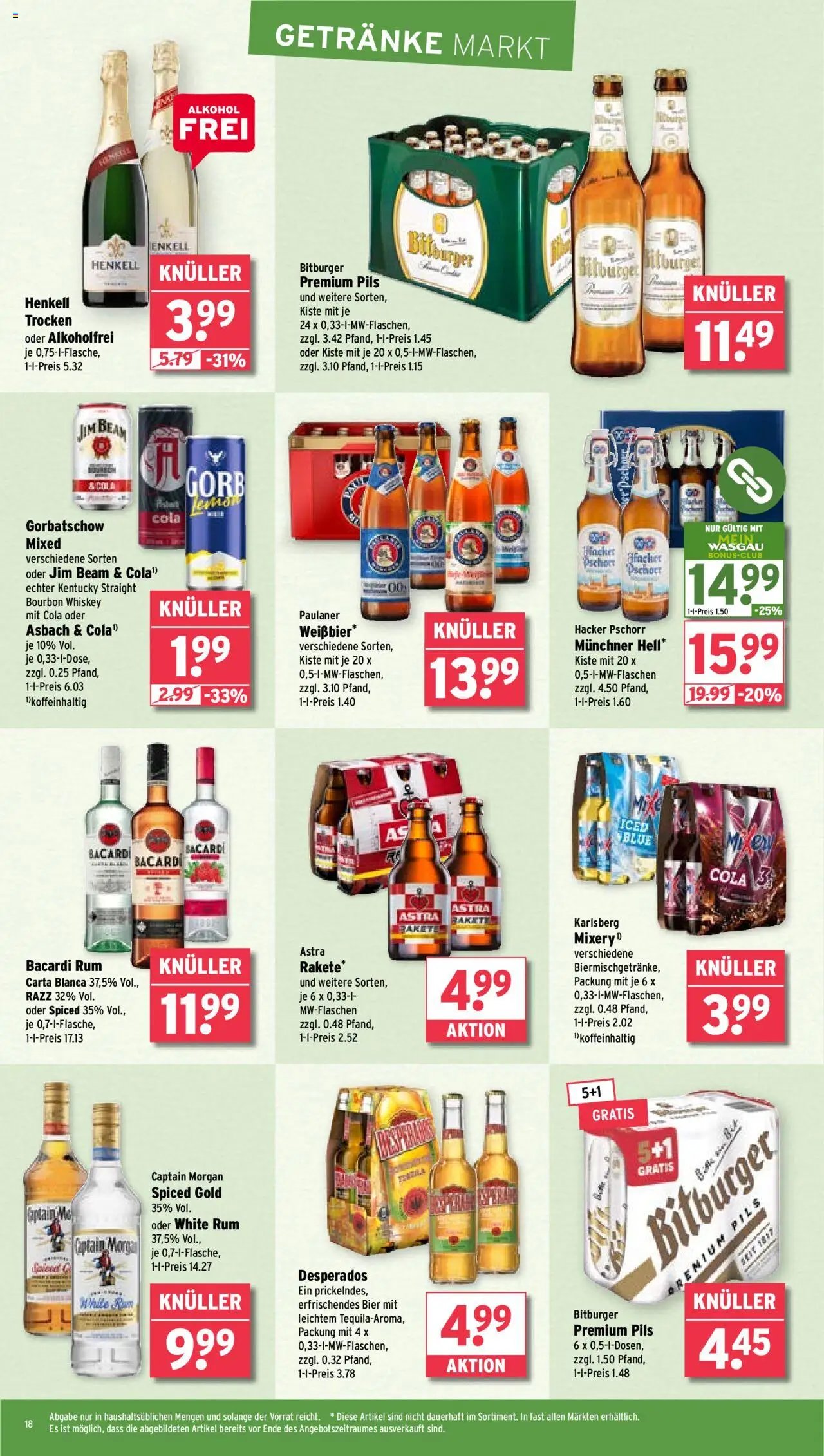 Wasgau Prospekt 	 (2025-07-14 - 2025-07-19) | 18