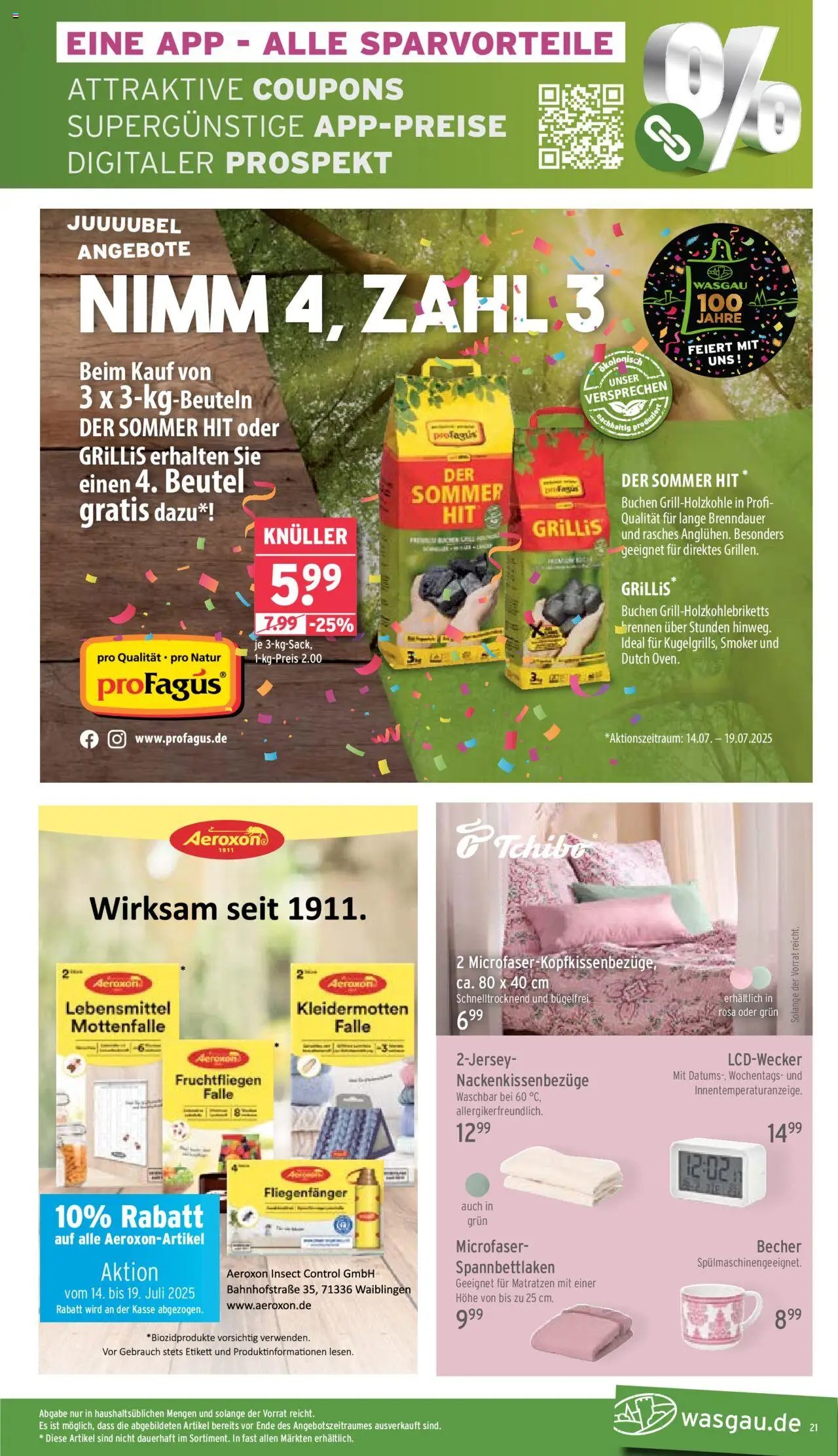 Wasgau Prospekt 	 (2025-07-14 - 2025-07-19) | 21