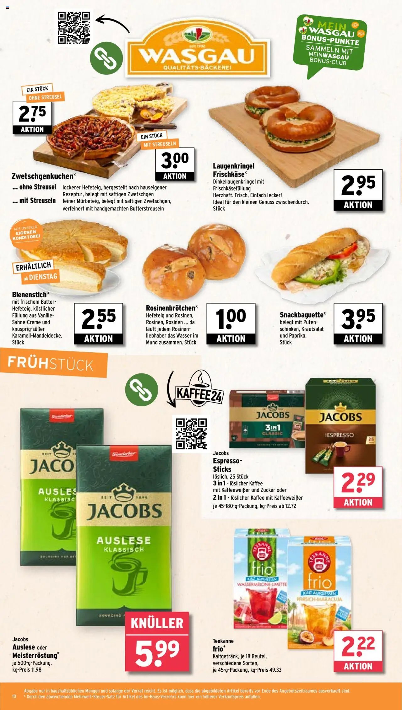 Wasgau Prospekt 	 (2025-07-14 - 2025-07-19) | 10