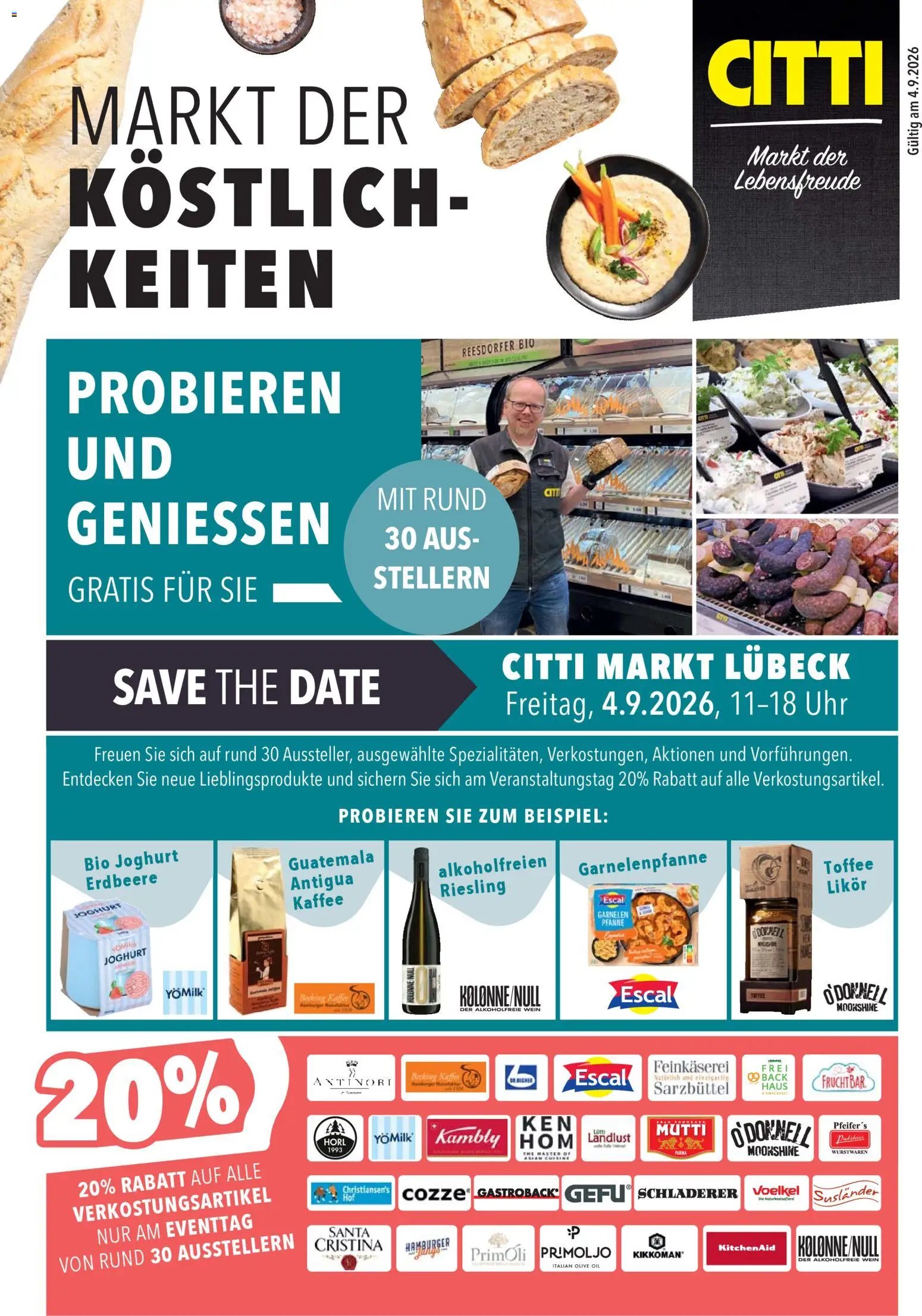 CITTI Markt Markt der Köstlichkeiten