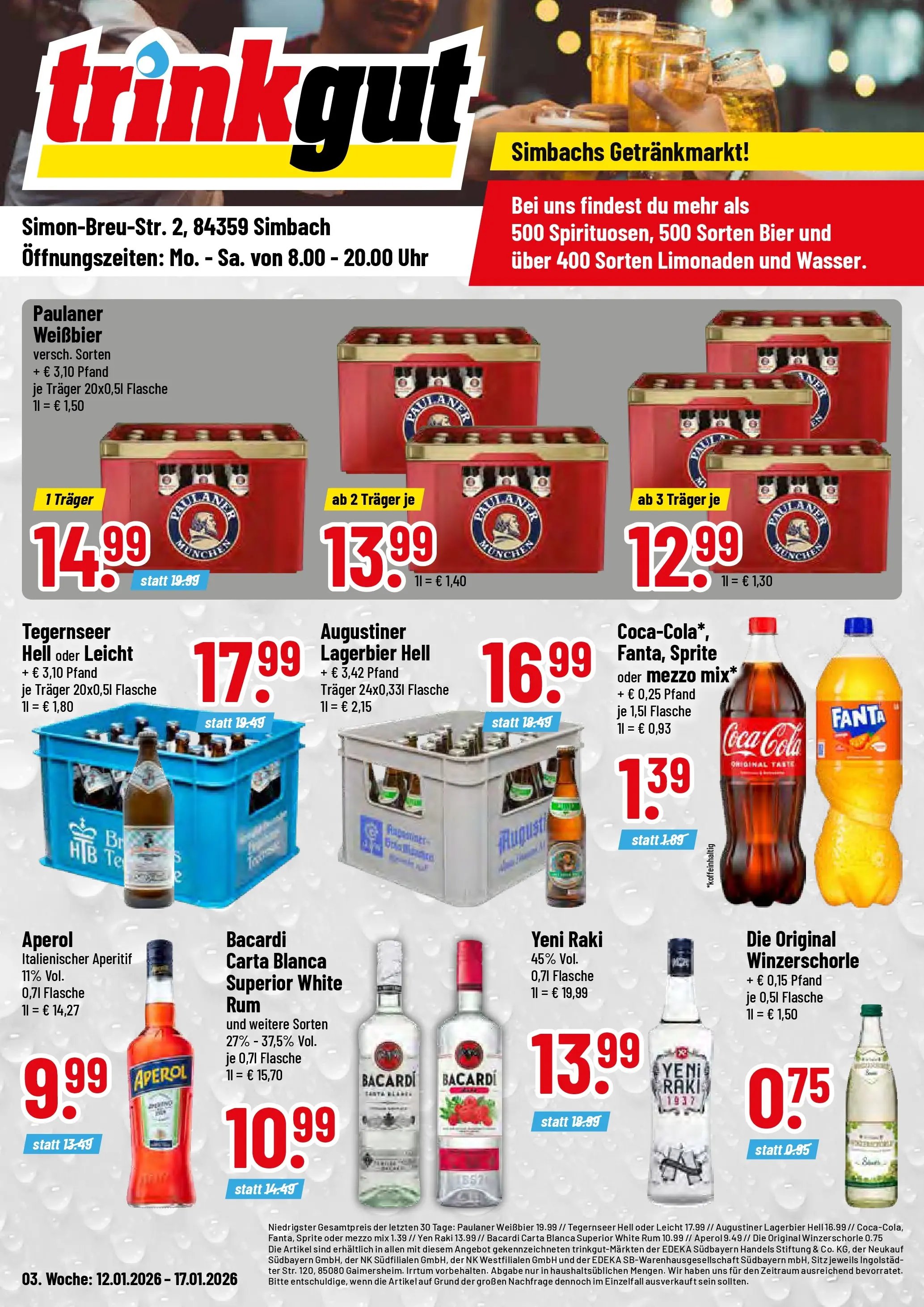Trinkgut - trinkgut: Wochenangebote
