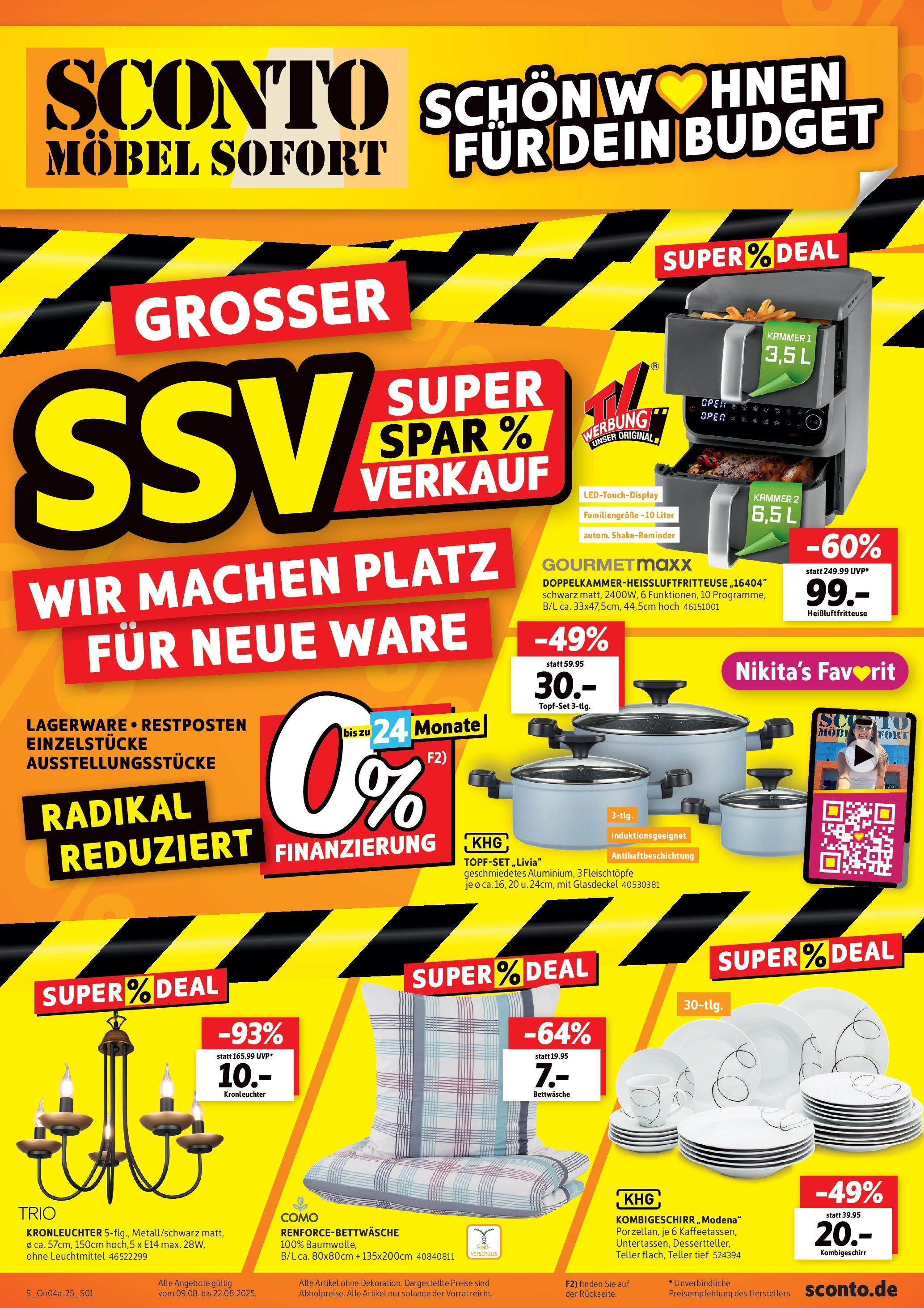 Sconto Prospekt 	 (2025-08-09 - 2025-08-22) | 1