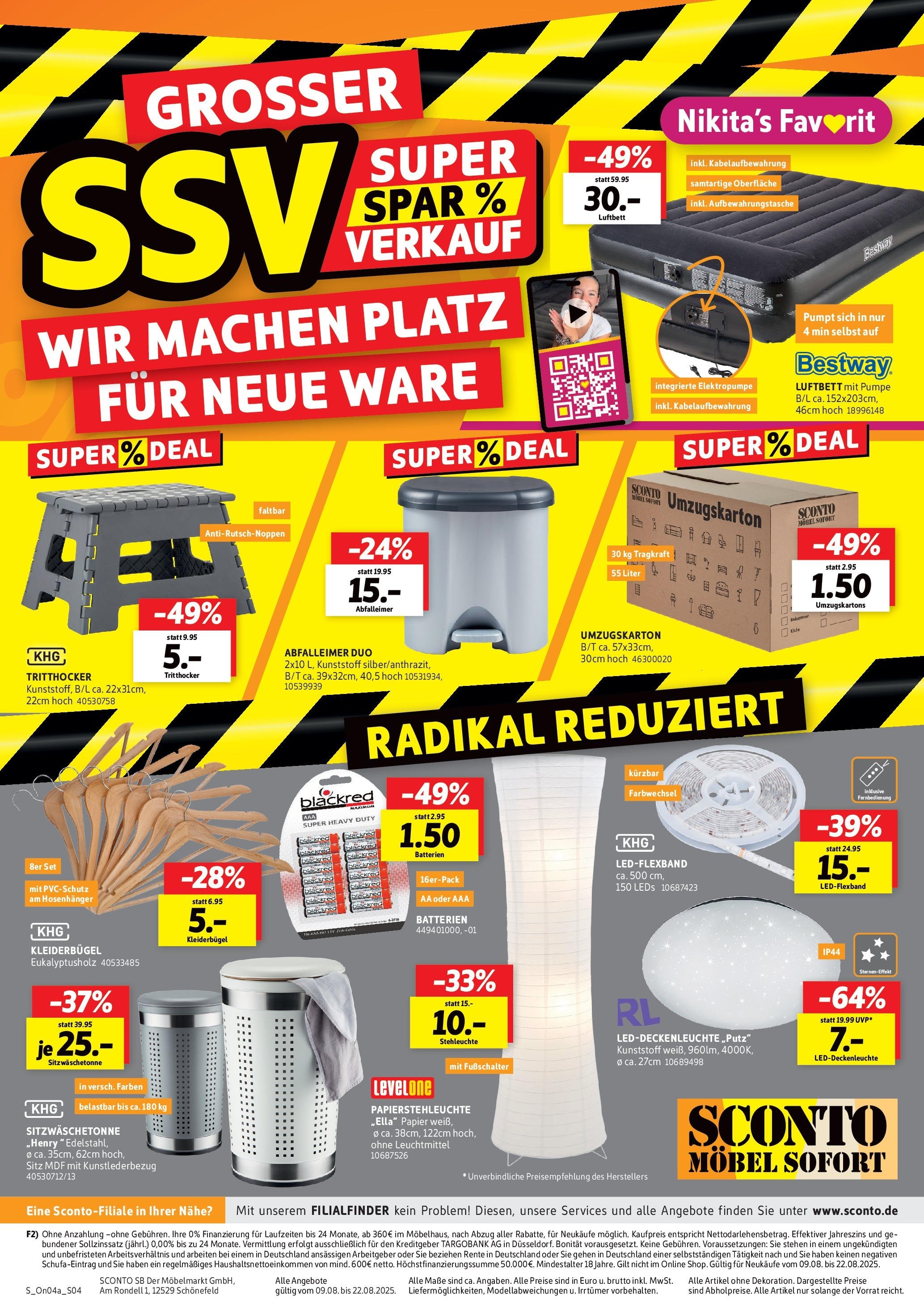 Sconto Prospekt 	 (2025-08-09 - 2025-08-22) | 4