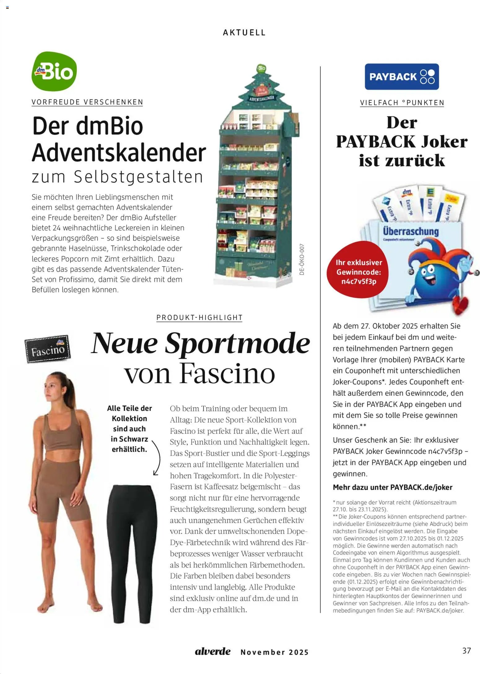 dm drogerie Prospekt 	 (2025-11-01 - 2025-11-30)