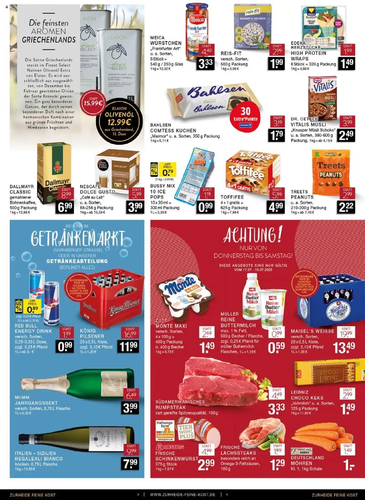 Edeka Zurheide Prospekt 	 (2025-07-14 - 2025-07-19) | 8