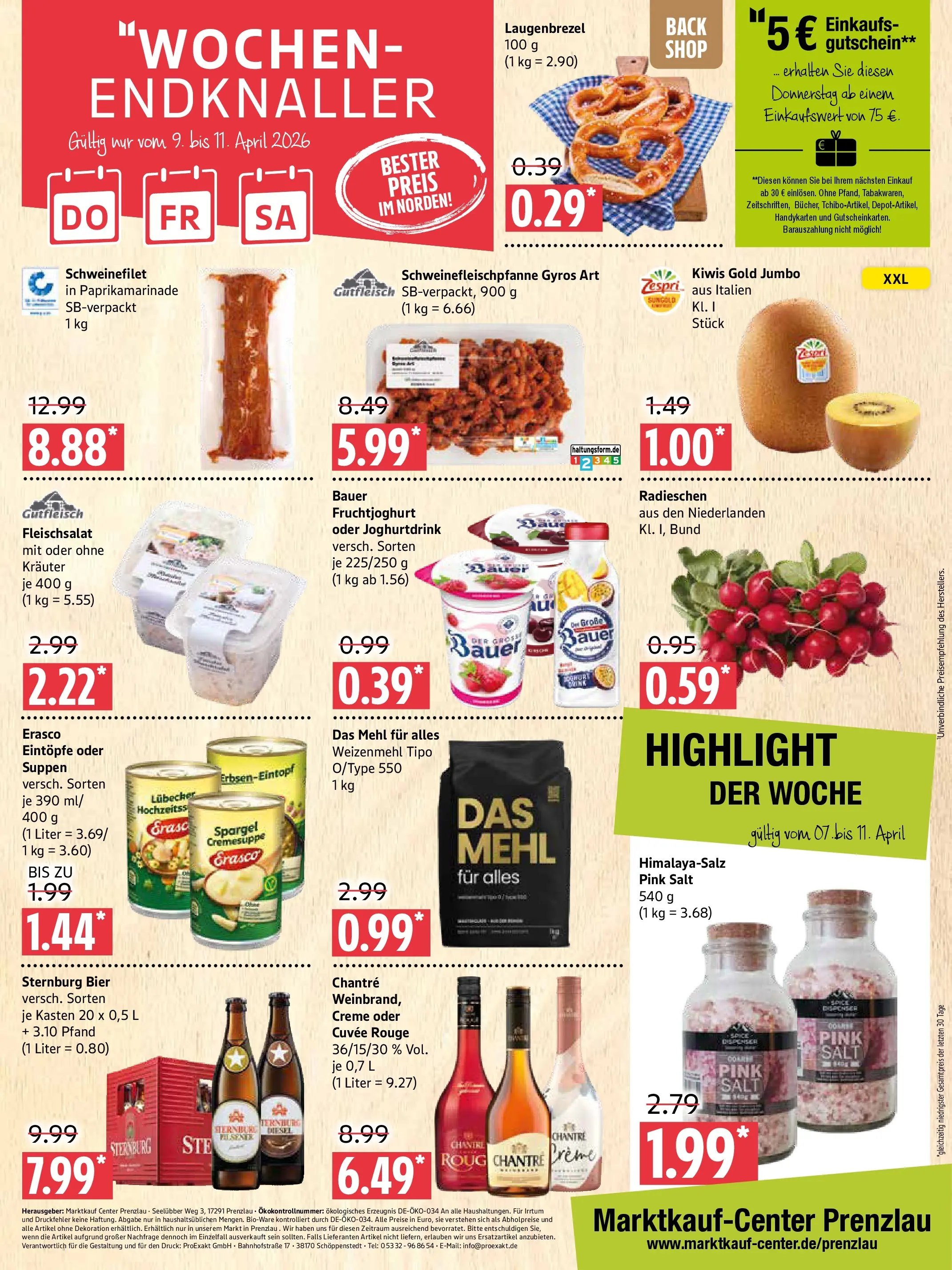 Marktkauf Prospekt Prenzlau	